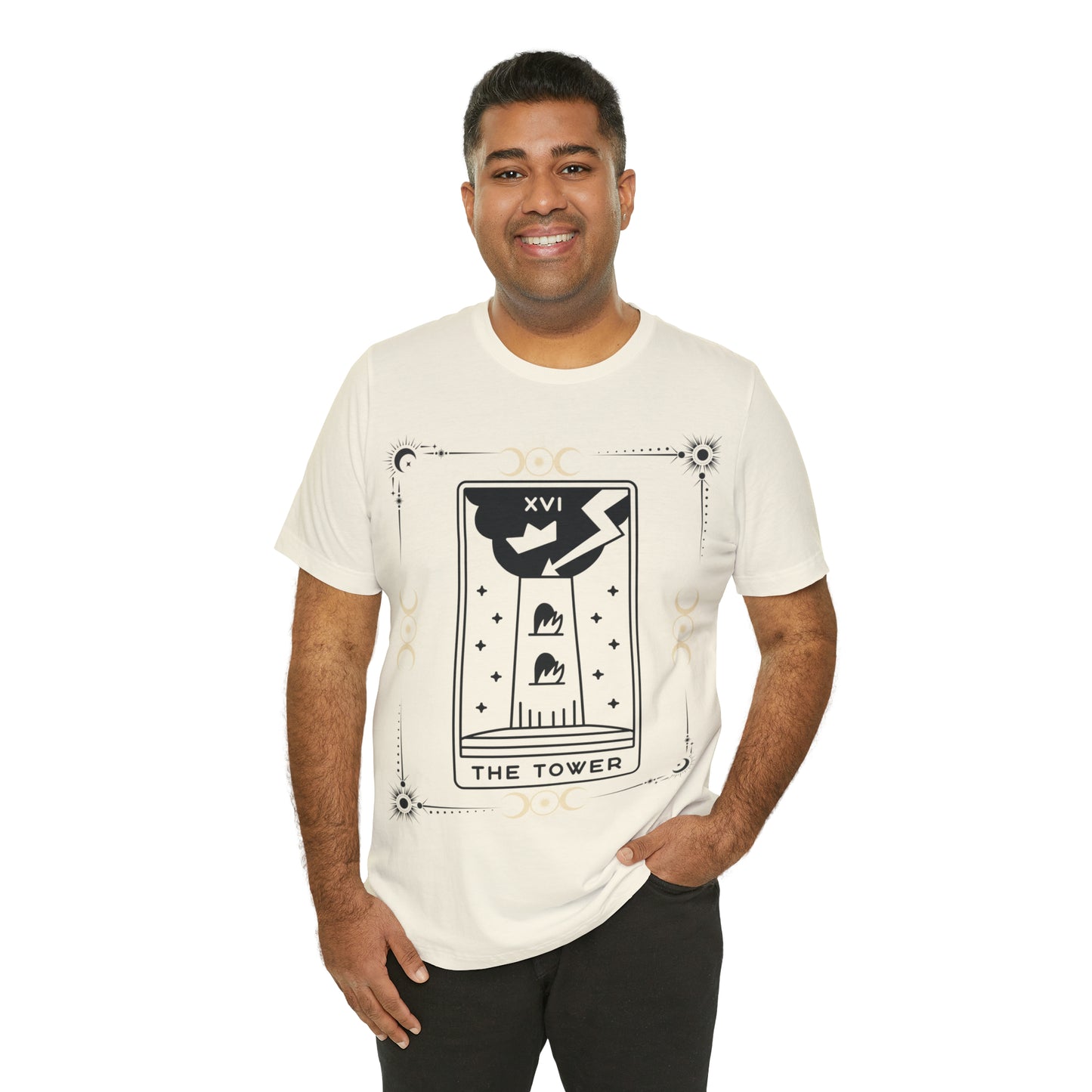 The Tower Card Tarot Inspired Tee