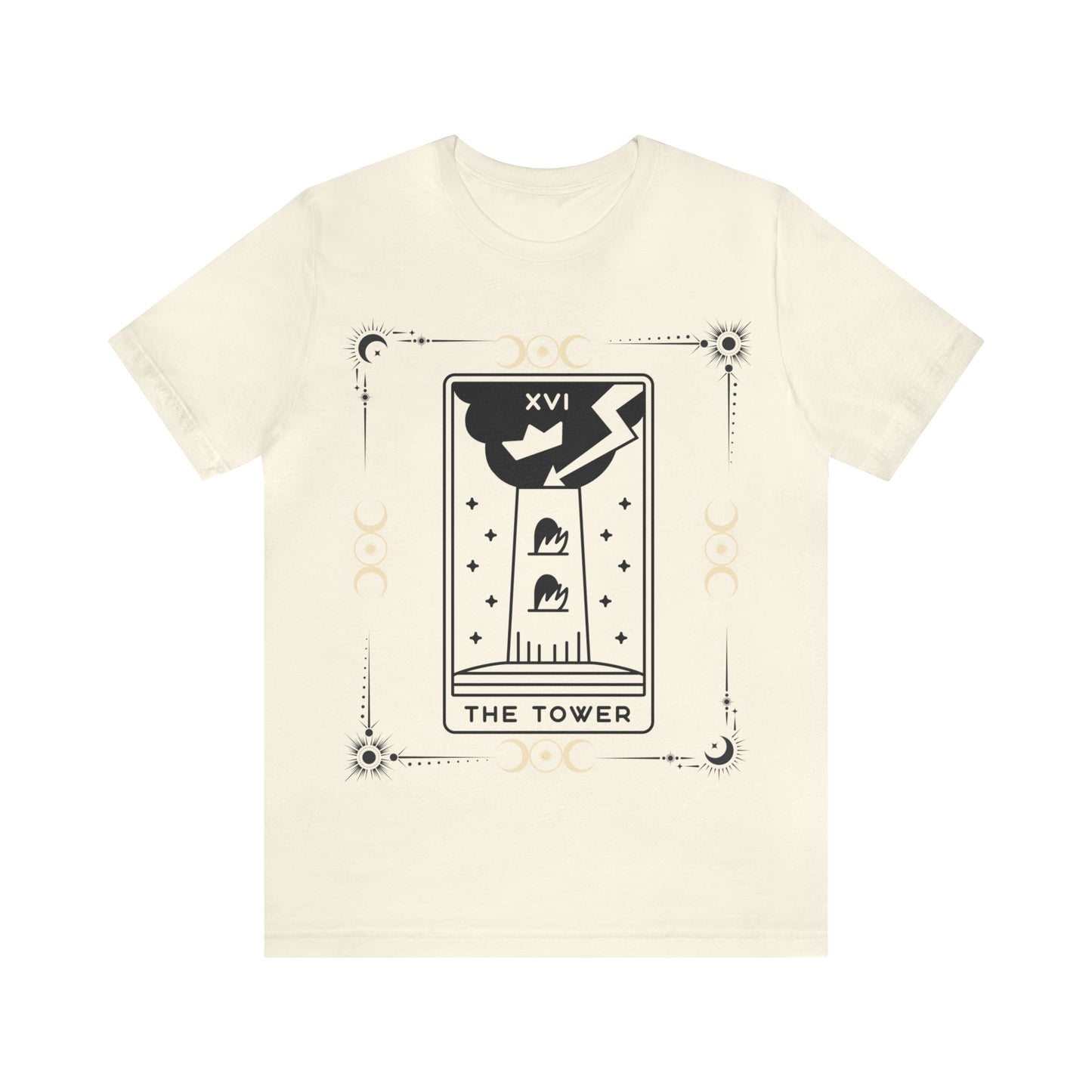 The Tower Card Tarot Inspired Tee