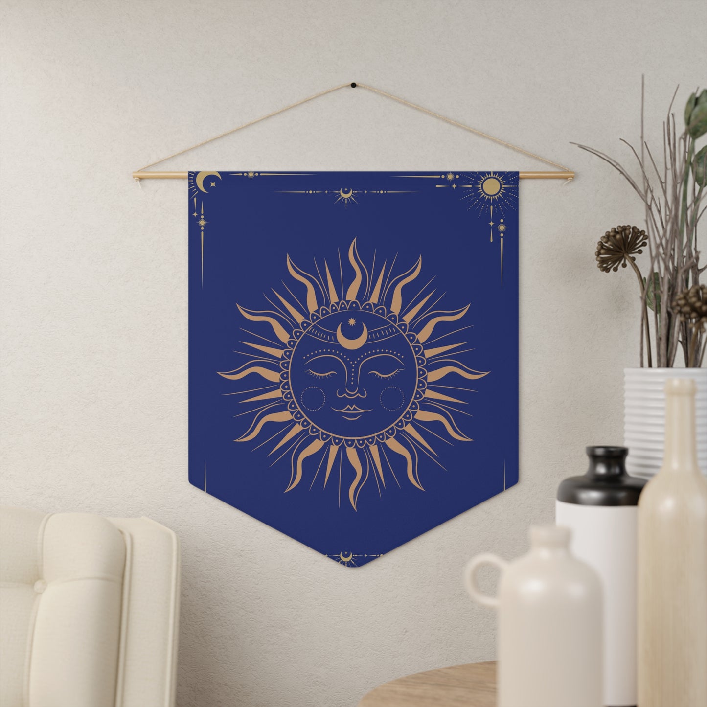 Astrological Sun wall hanger