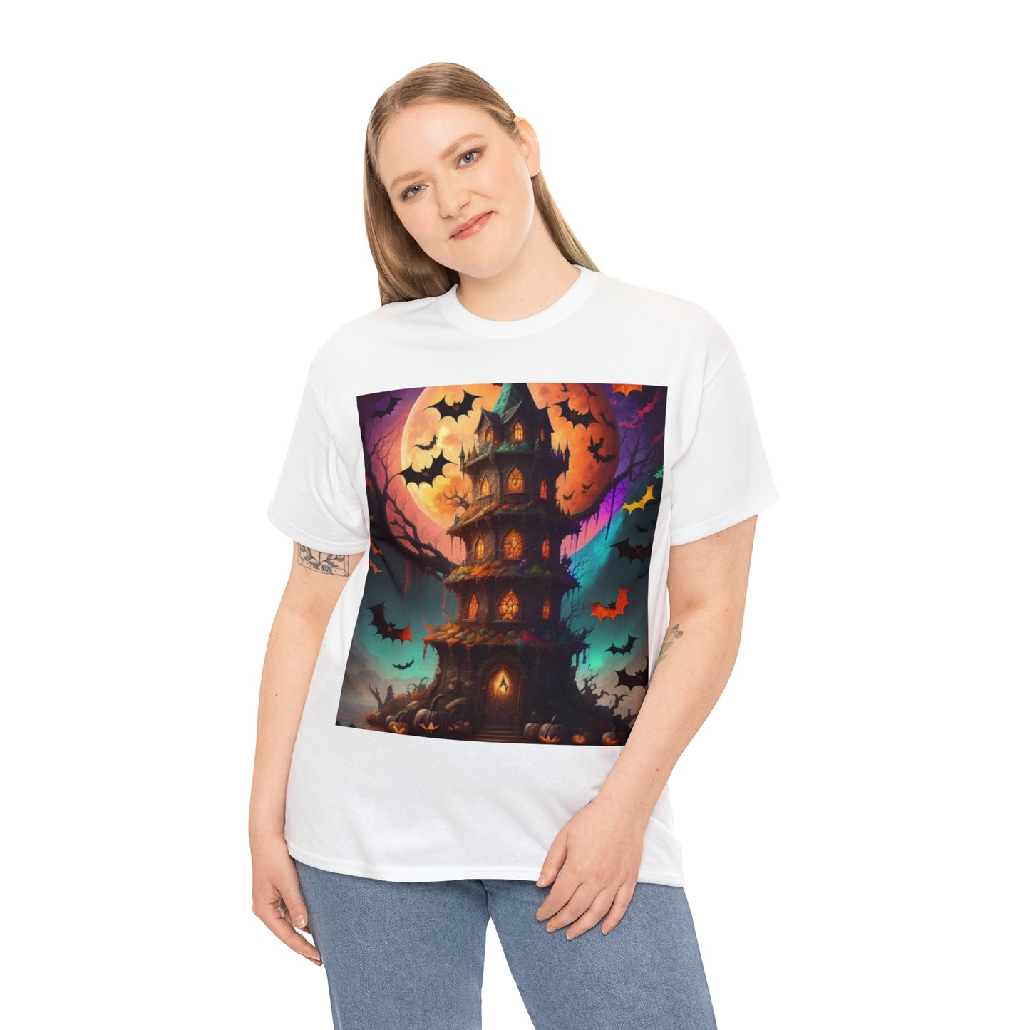 Limited Edition Halloween Tarot tee: The Tower