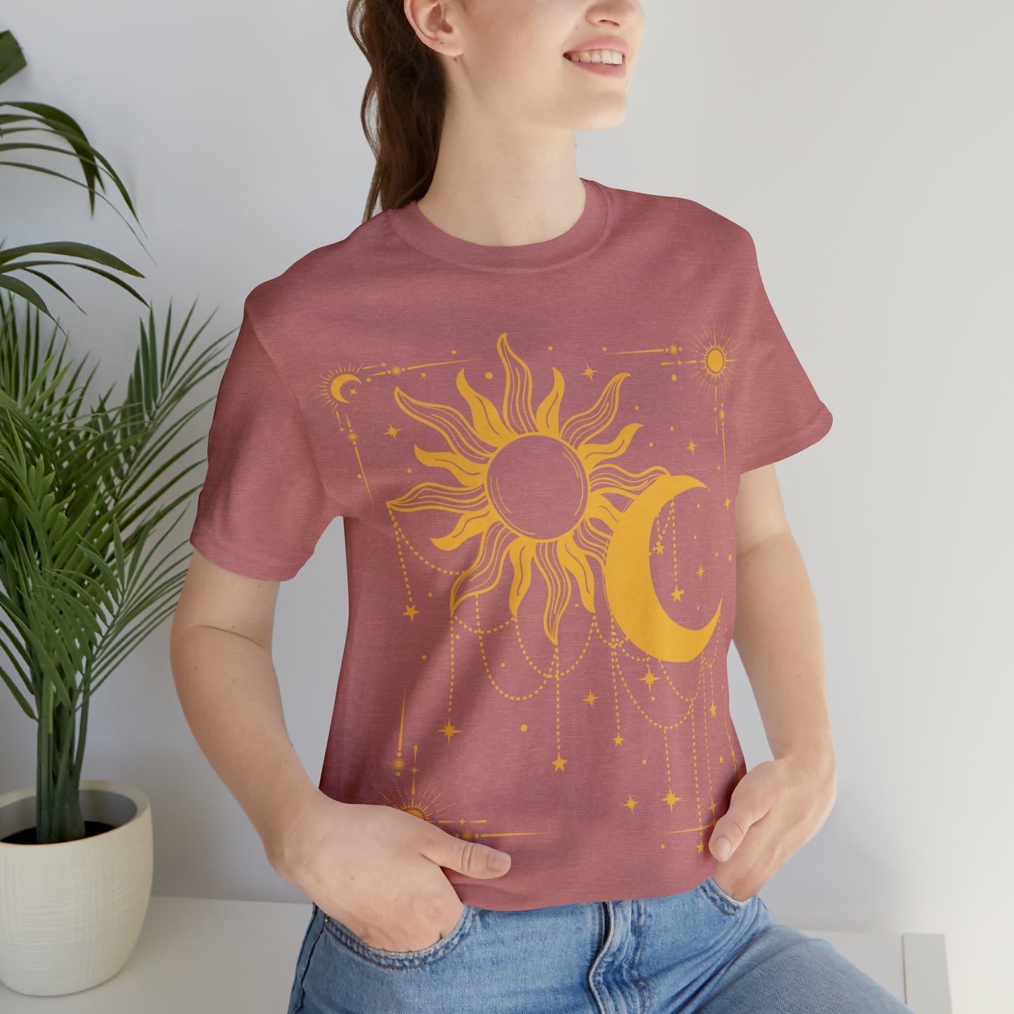 Sun And Moon Astrology inspired tee