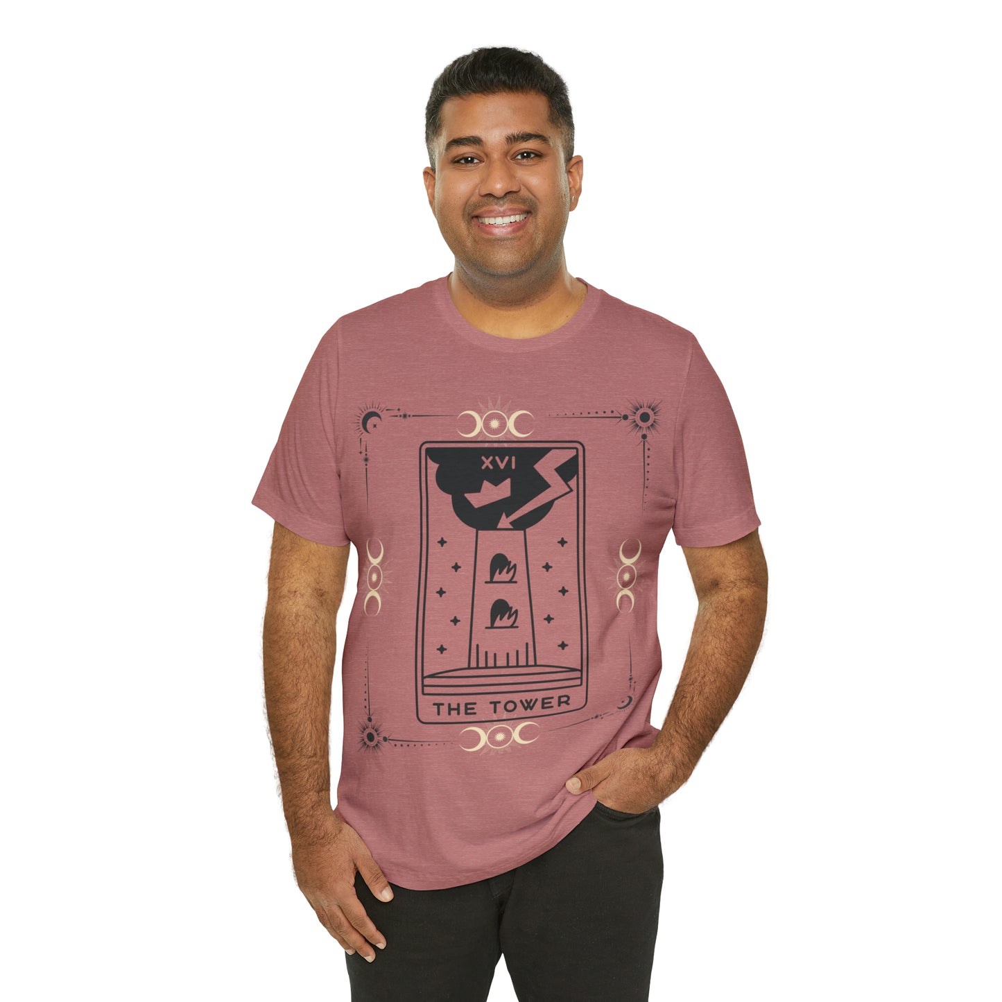 The Tower Card Tarot Inspired Tee