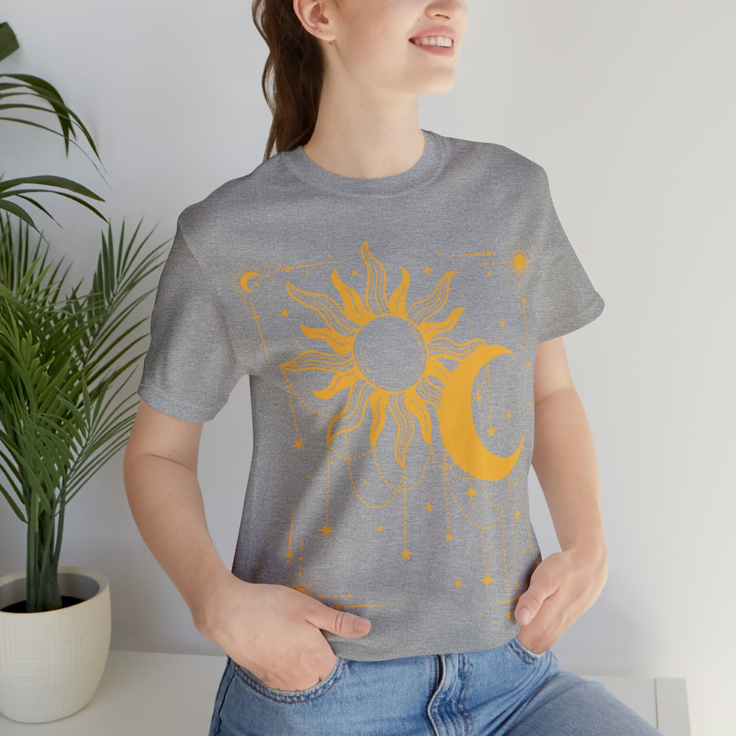 Sun And Moon Astrology inspired tee