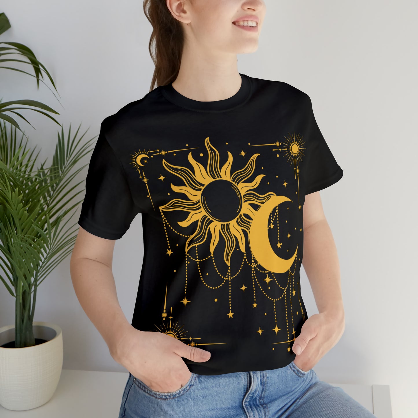 Sun And Moon Astrology inspired tee