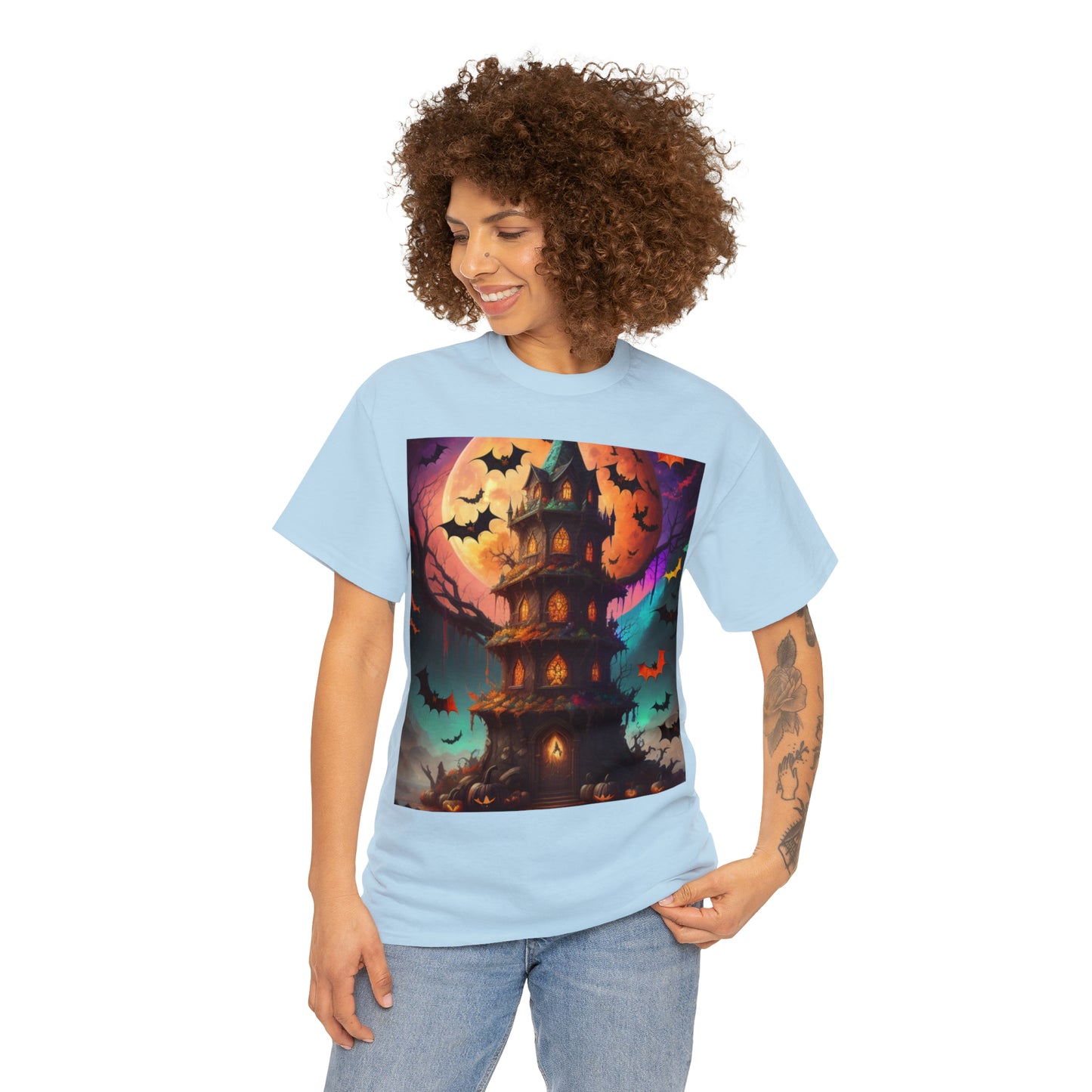 Limited Edition Halloween Tarot tee: The Tower