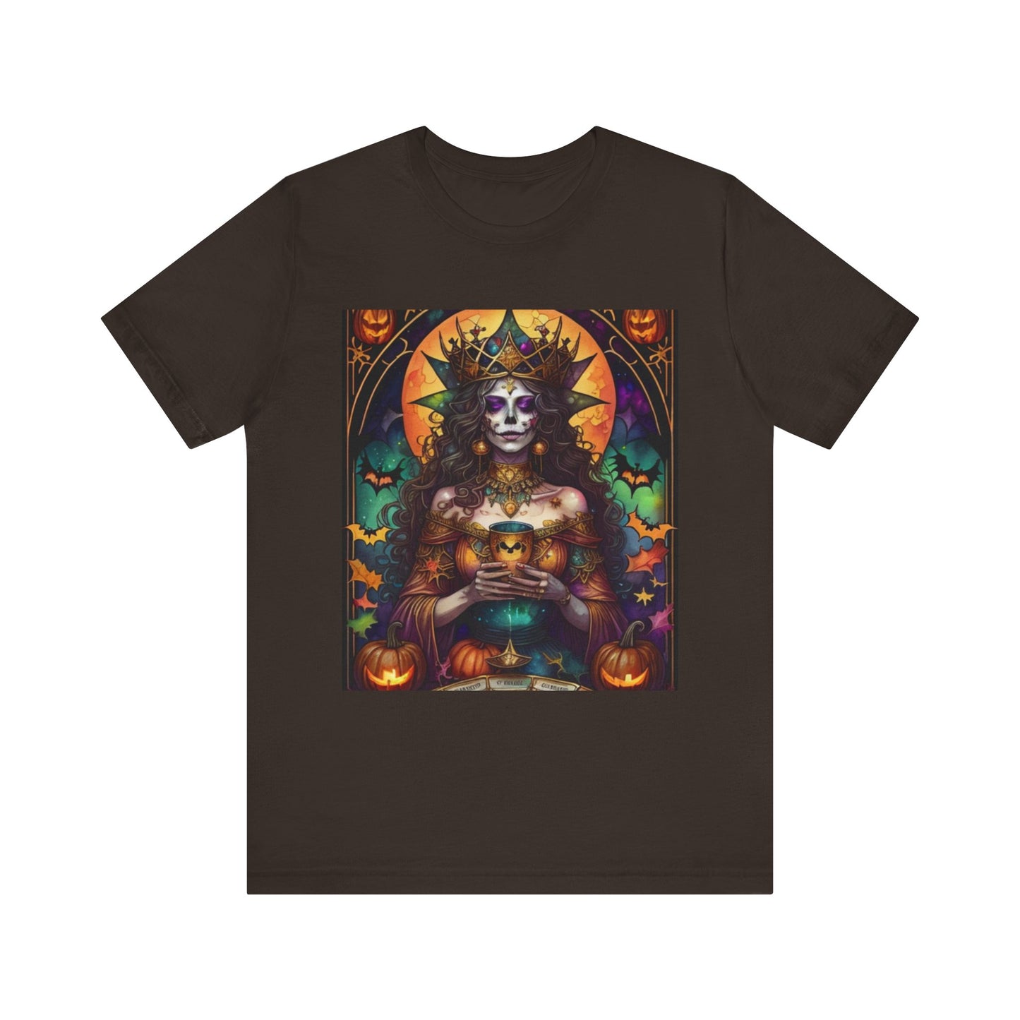 Limited Halloween Inspired Queen Of Cups Tarot T-shirt