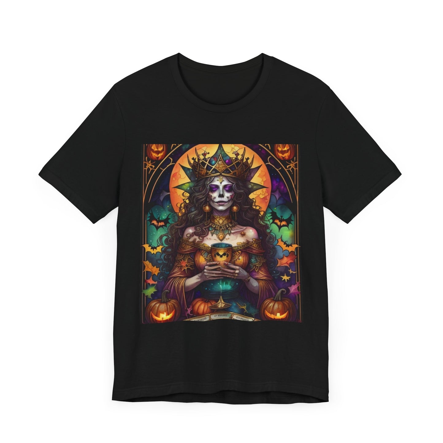 Limited Halloween Inspired Queen Of Cups Tarot T-shirt