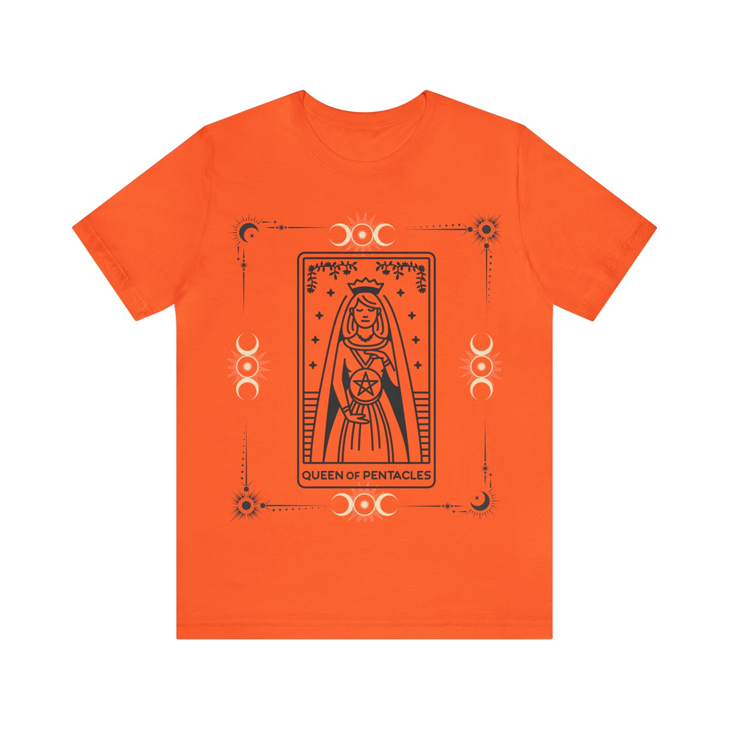 Queen of Pentacles inspired Tarot tee