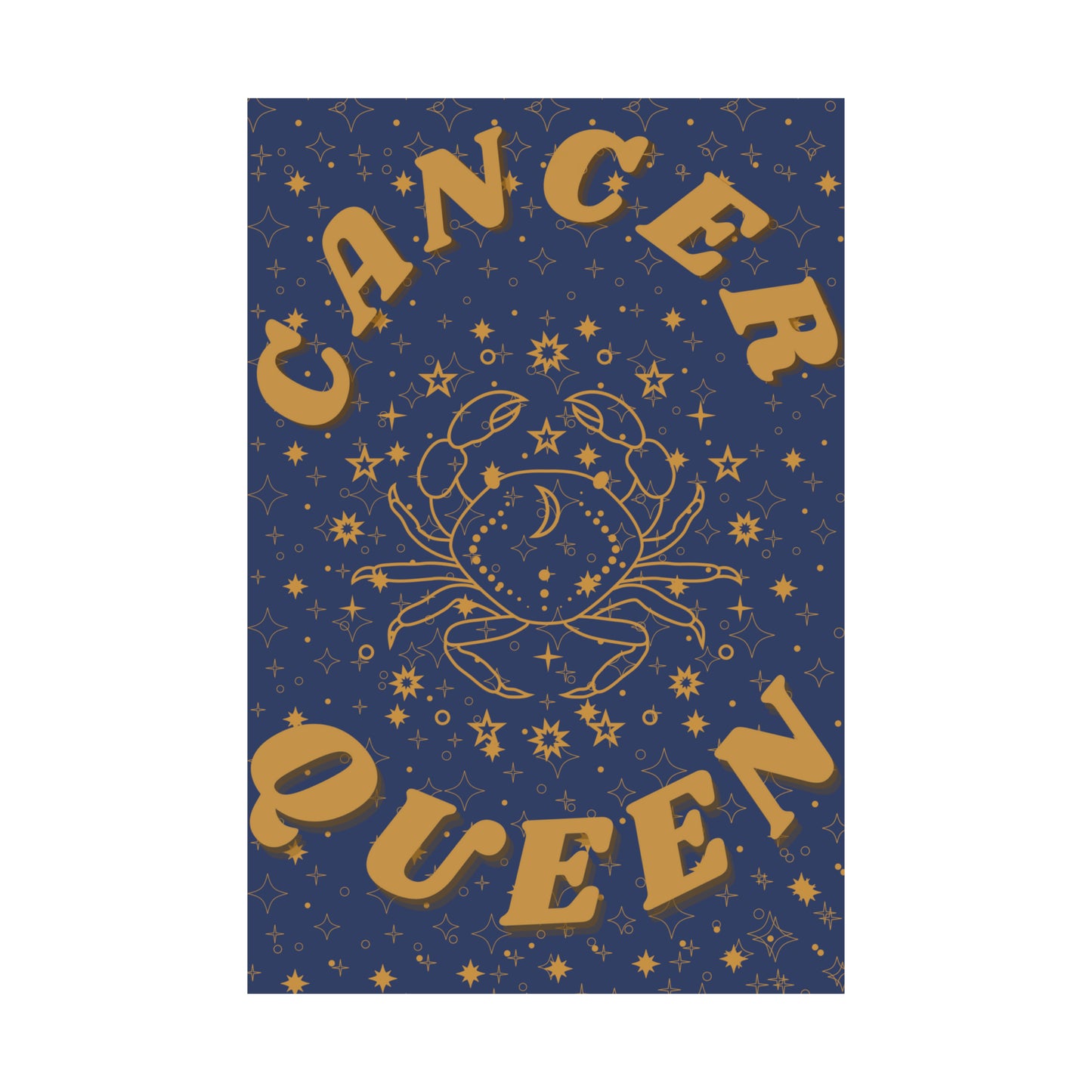 Cancer Queen Poster