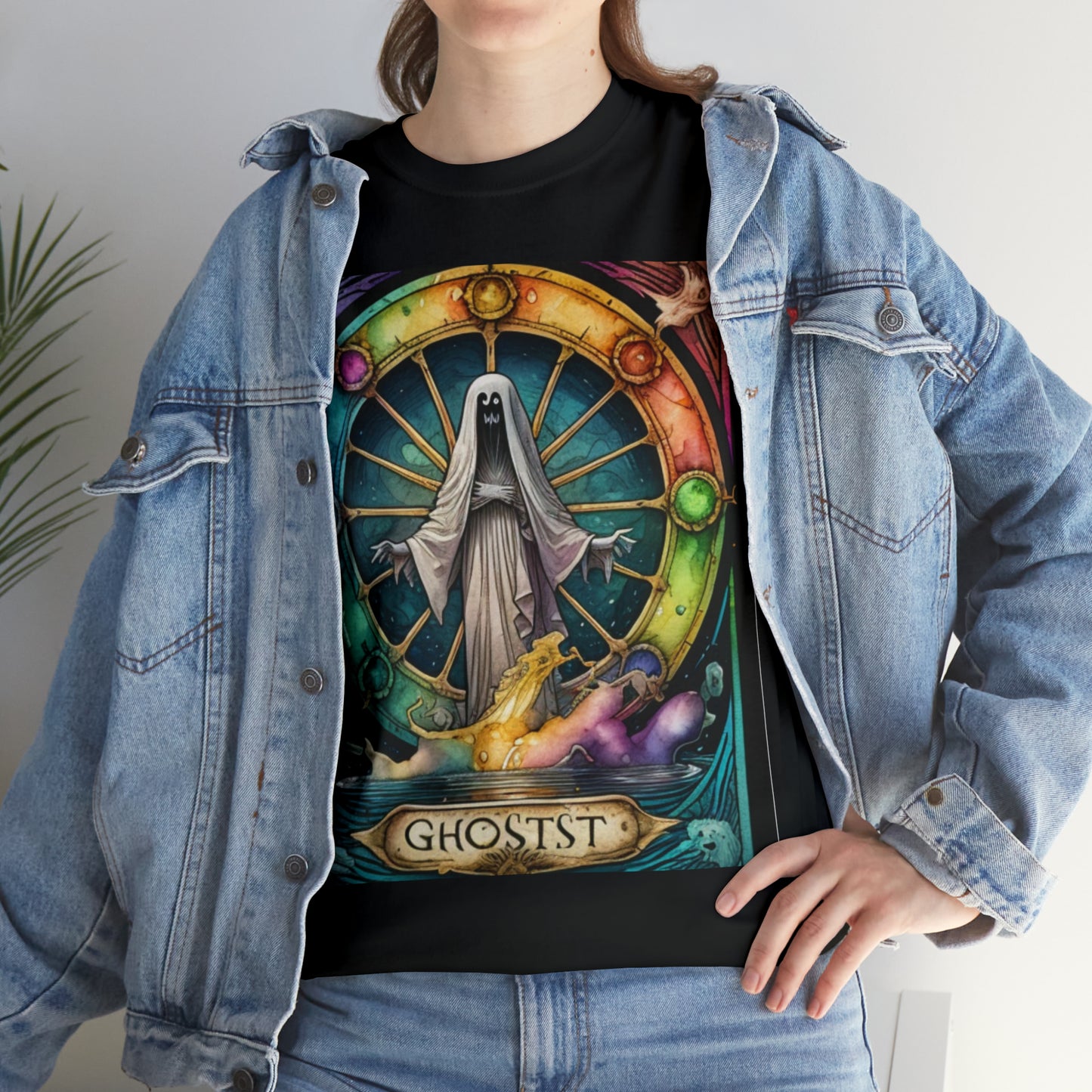 Halloween inspired Wheel of Fortune Tarot Tee