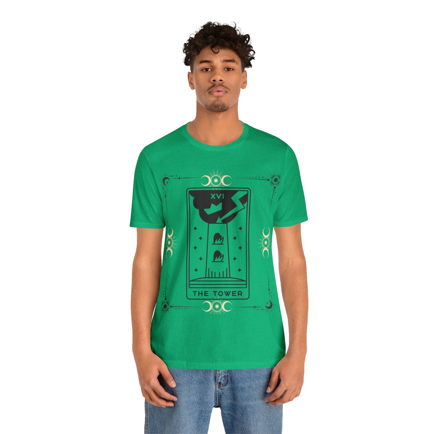 The Tower Card Tarot Inspired Tee