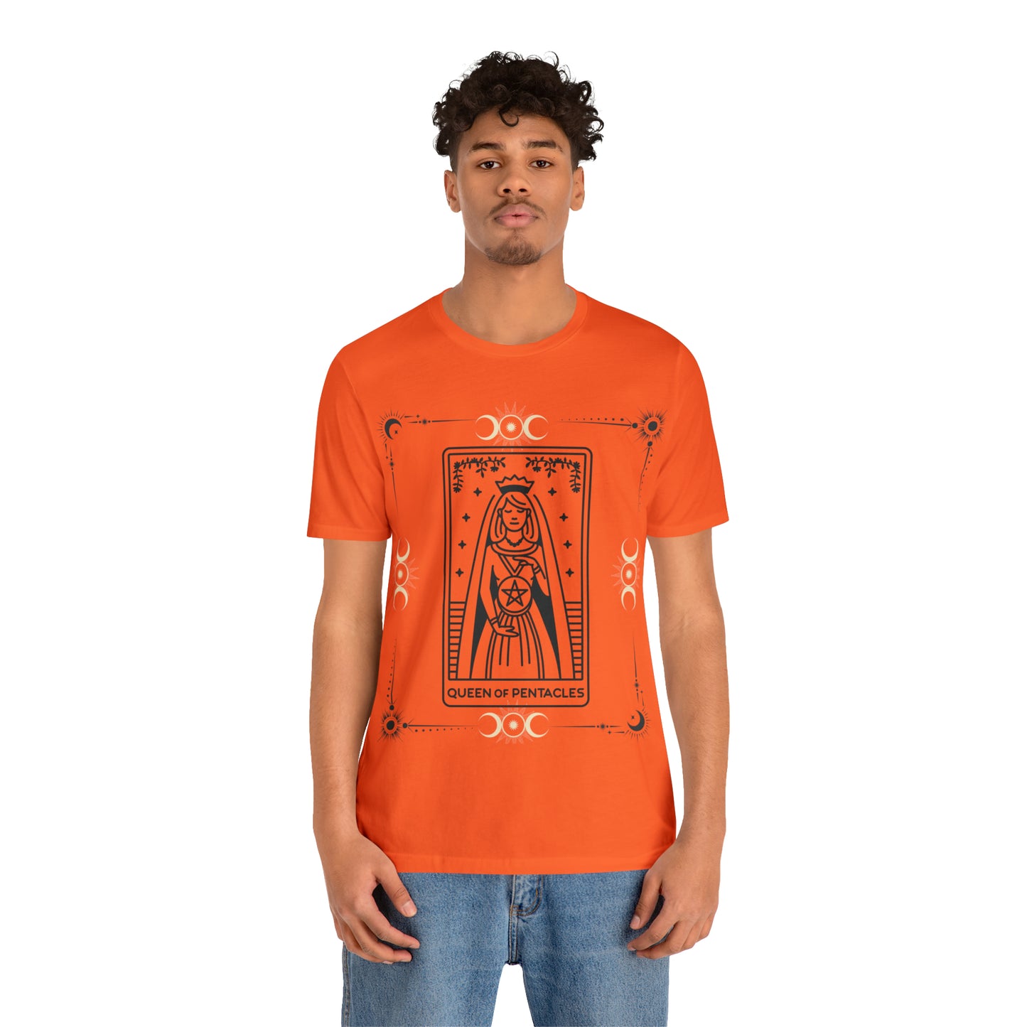 Queen of Pentacles inspired Tarot tee