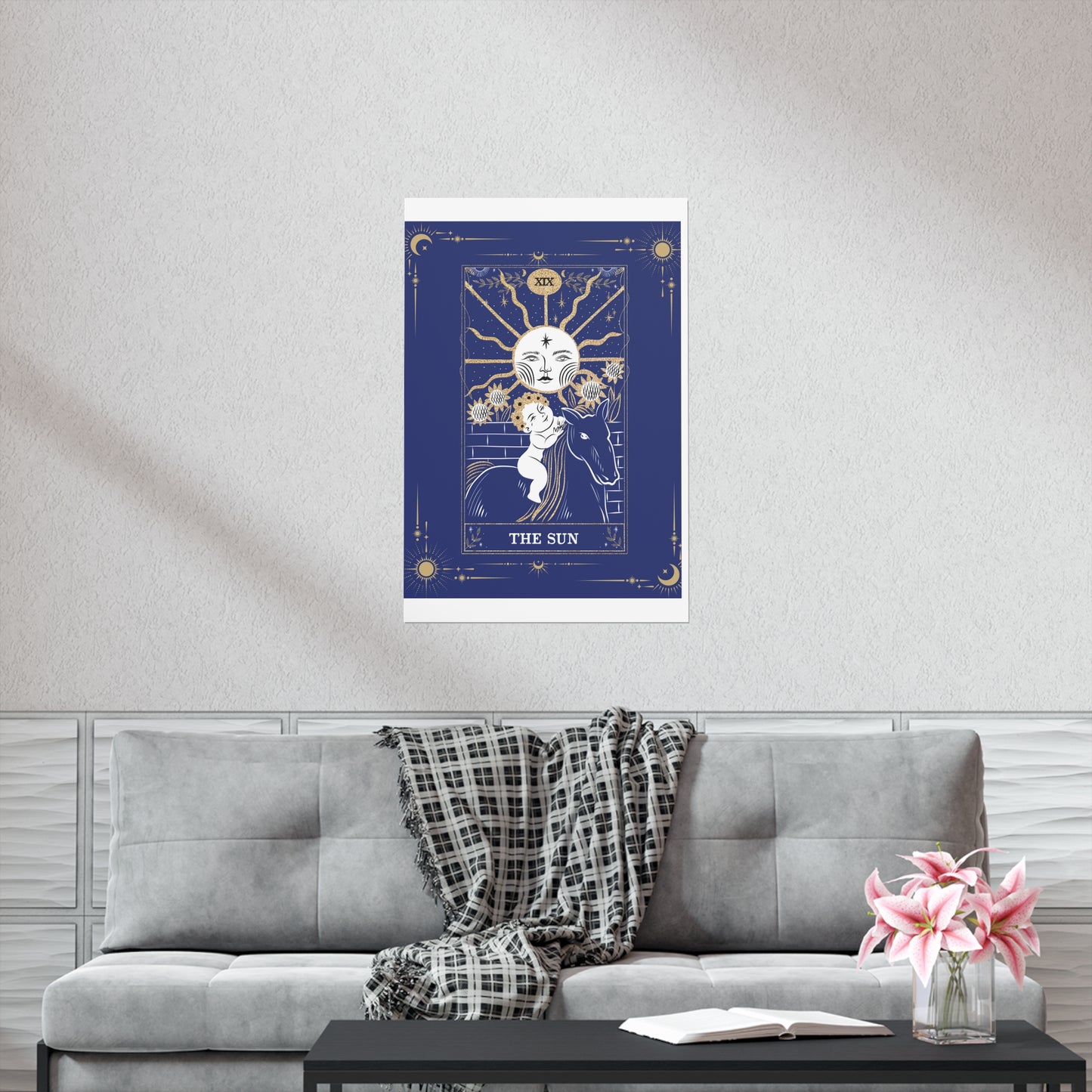 Tarot Sun Card Poster