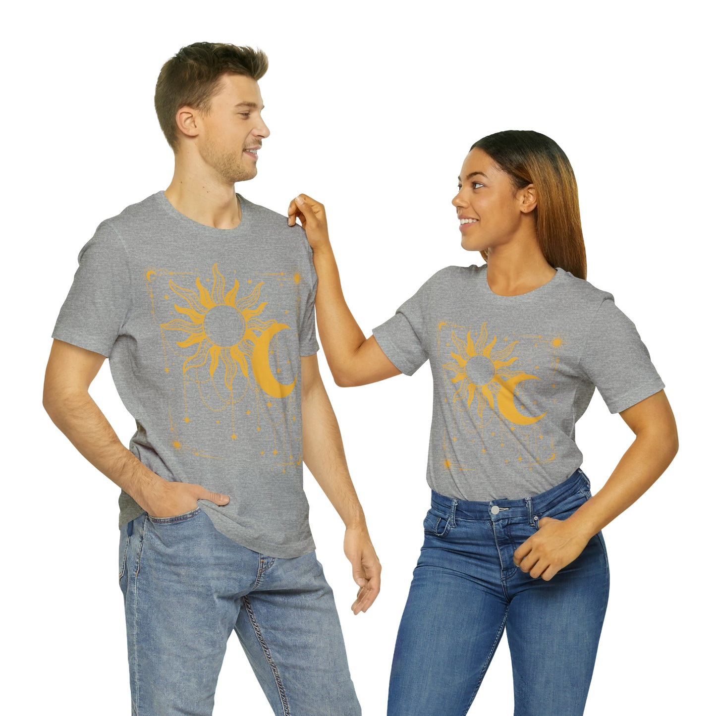 Sun And Moon Astrology inspired tee