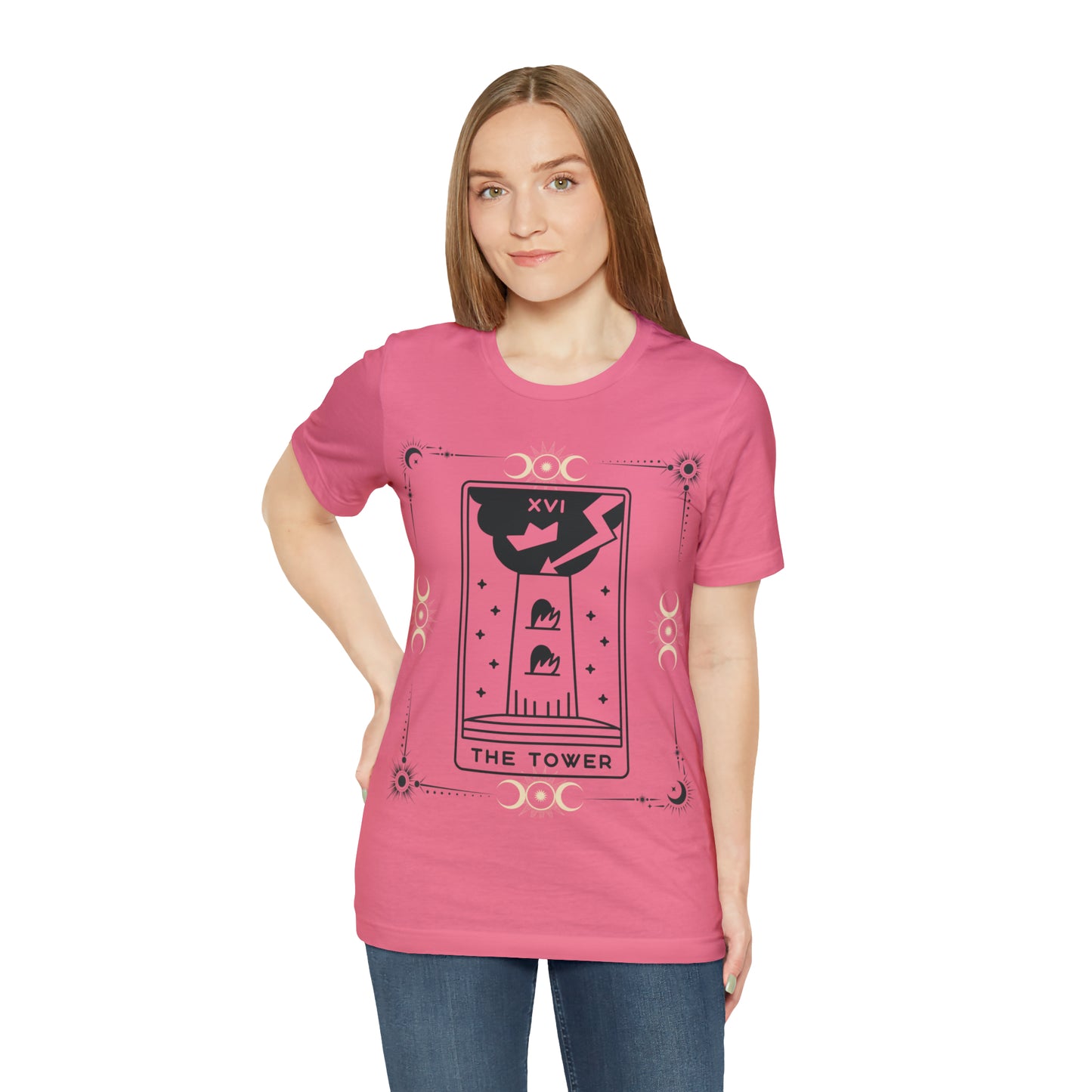 The Tower Card Tarot Inspired Tee