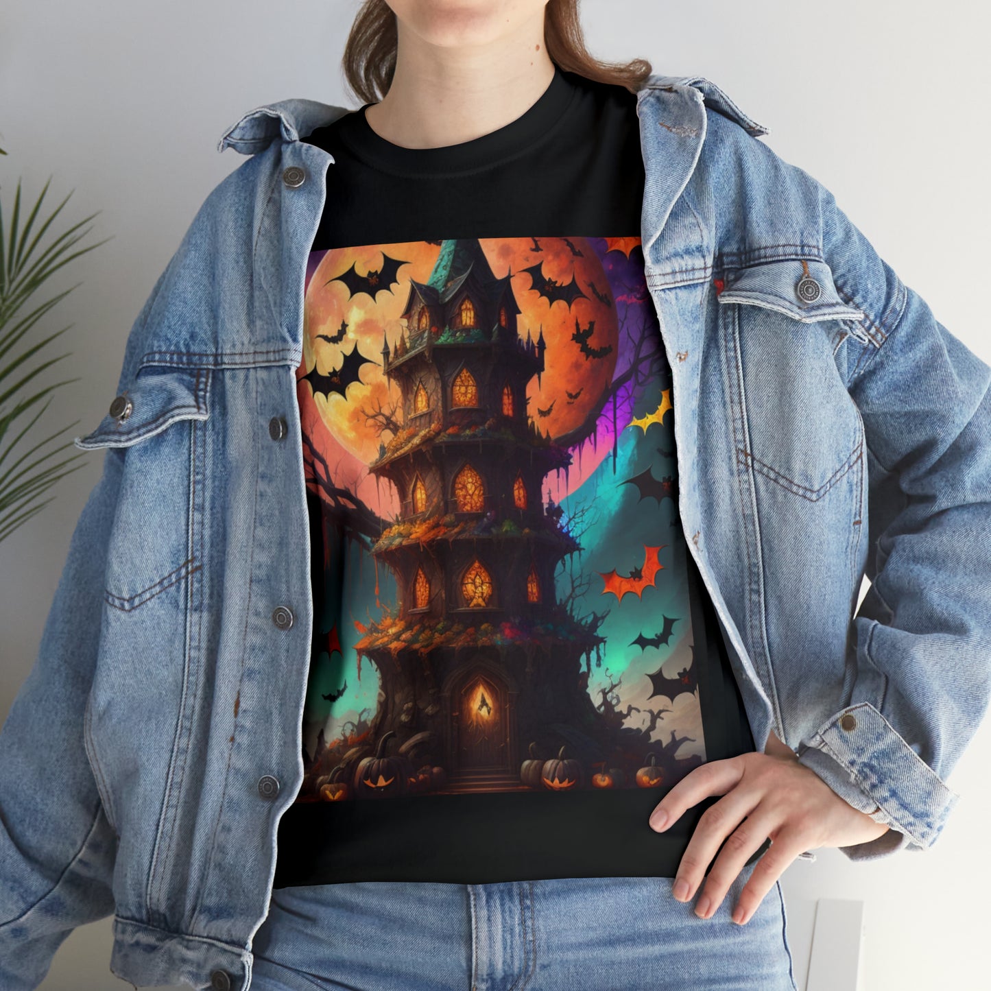 Limited Edition Halloween Tarot tee: The Tower