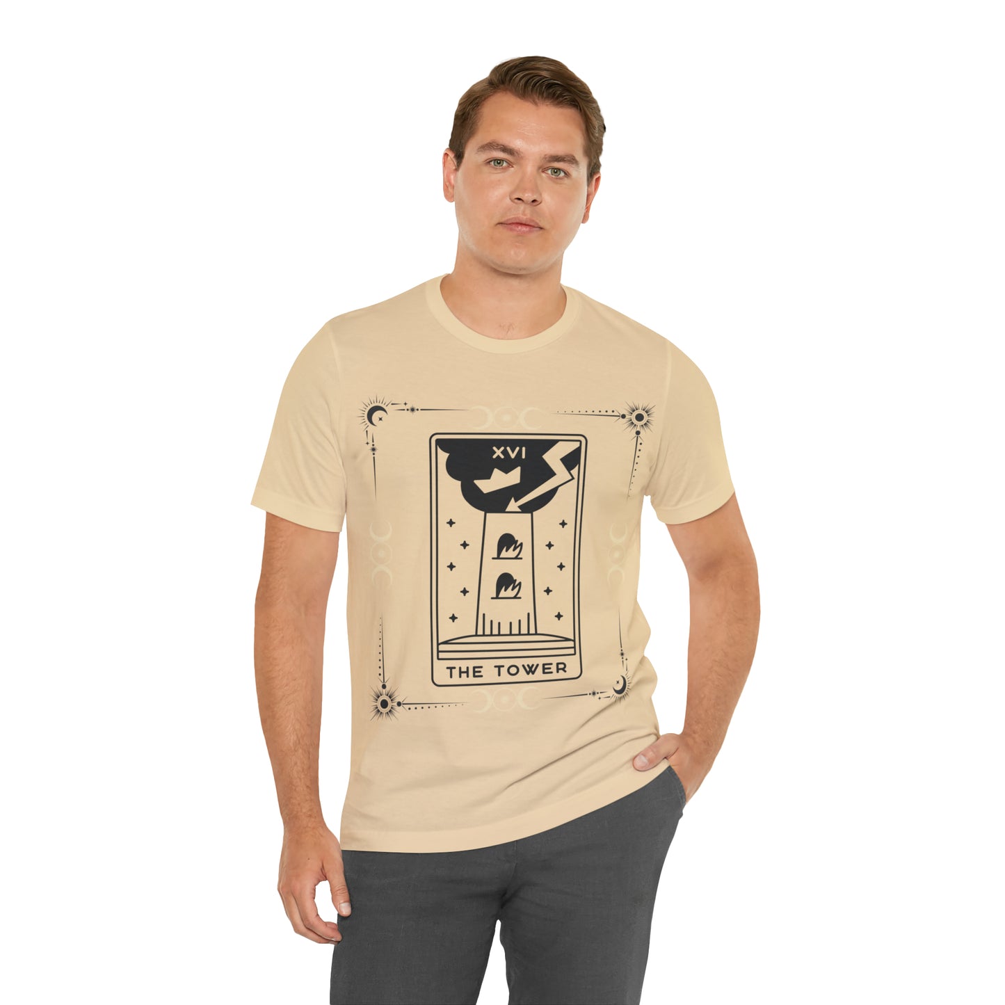 The Tower Card Tarot Inspired Tee