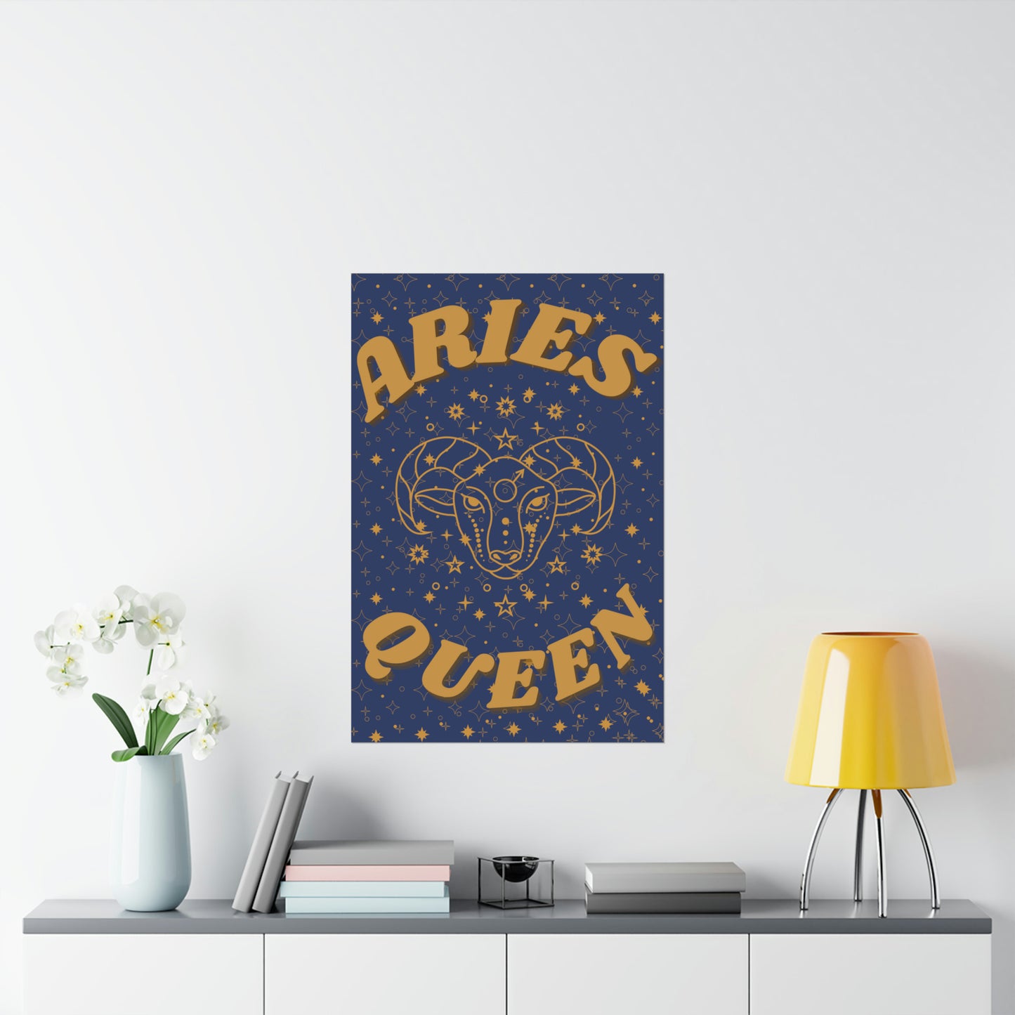 Aries Queen Poster