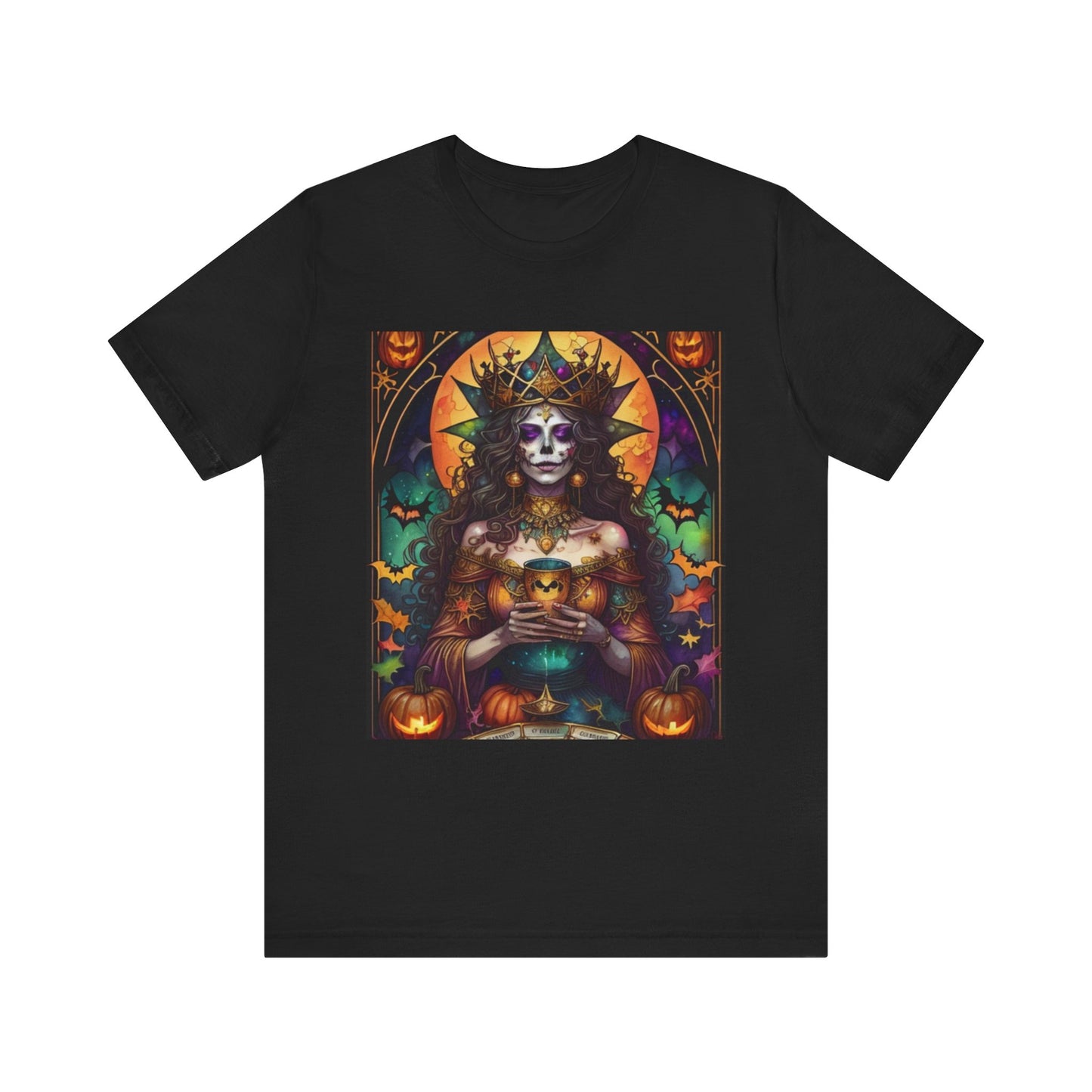 Limited Halloween Inspired Queen Of Cups Tarot T-shirt