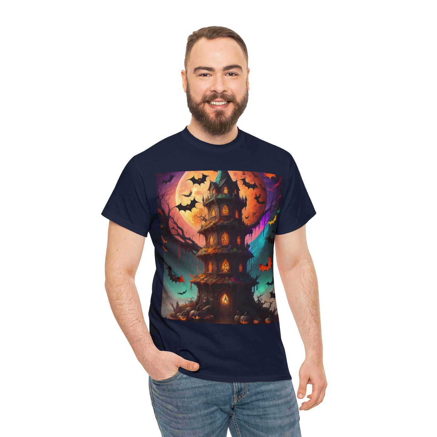 Limited Edition Halloween Tarot tee: The Tower