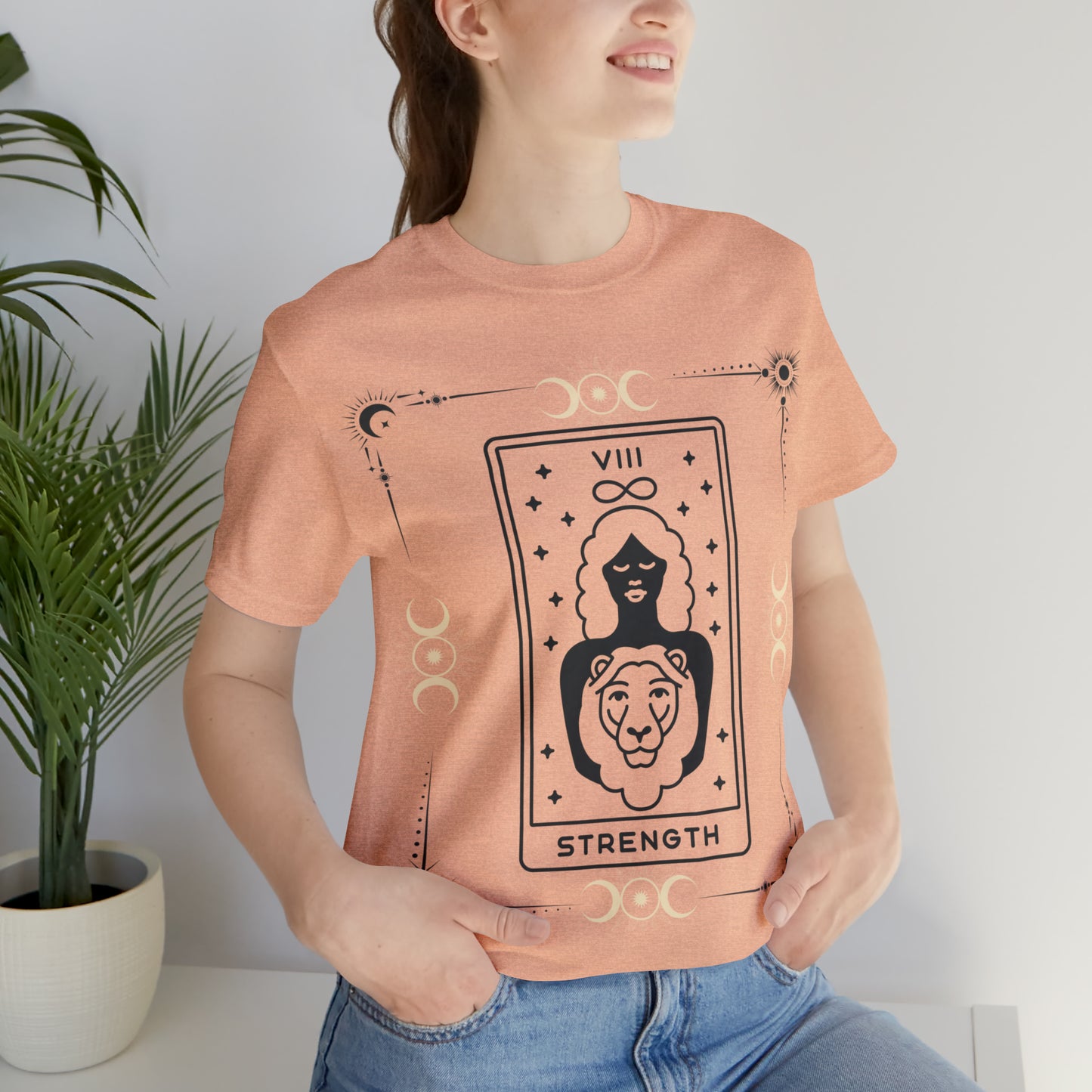 Strength Card Inspired Tarot Tee