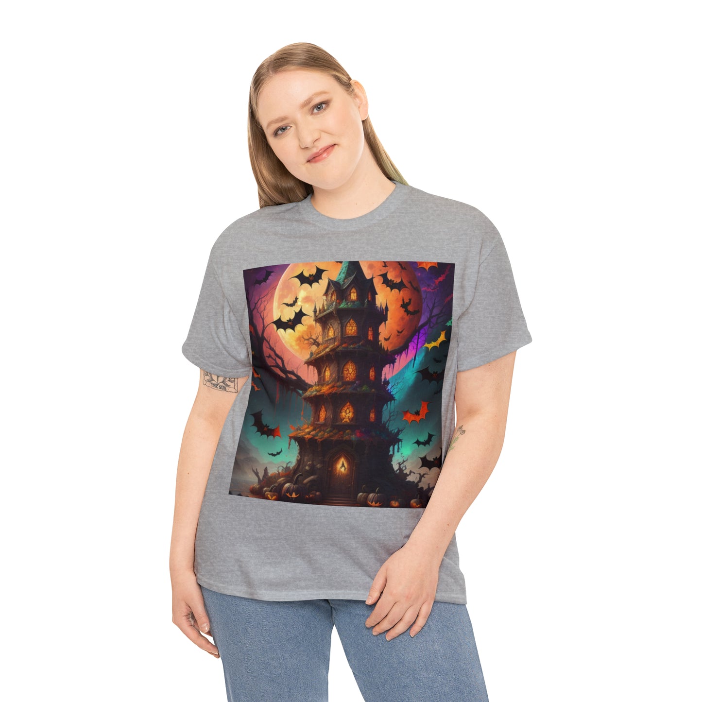 Limited Edition Halloween Tarot tee: The Tower