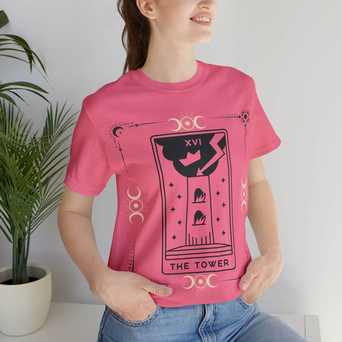 The Tower Card Tarot Inspired Tee