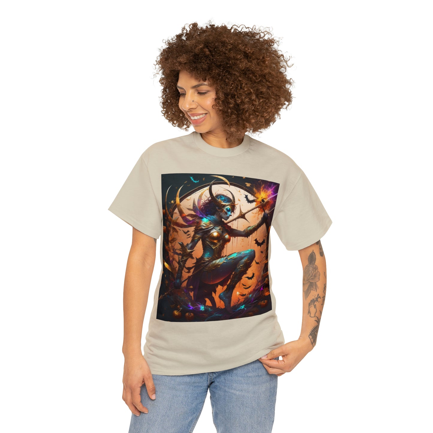 LIMITED Edition Halloween Tarot Inspired Tee:Temperence