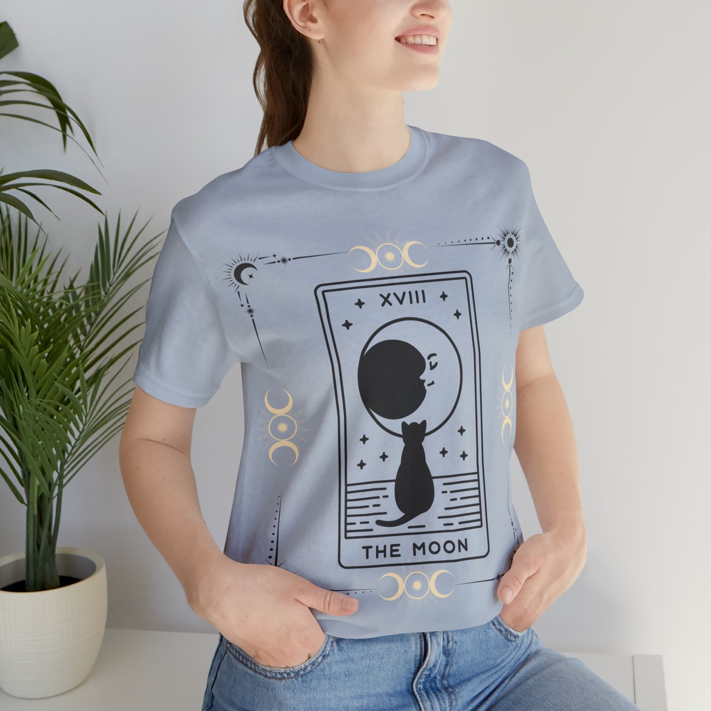 The Moon Card Inspired Tarot Tee