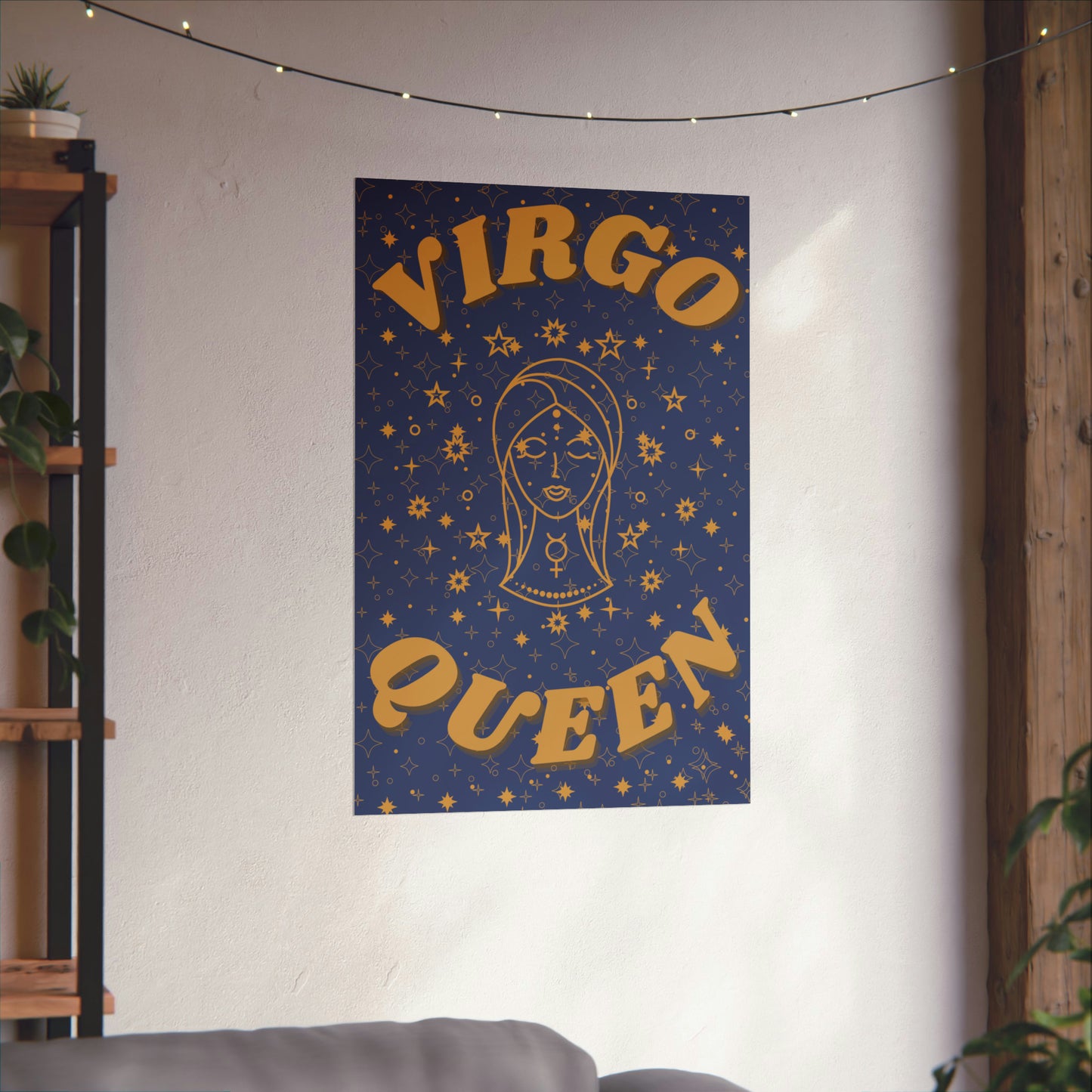 The Virgo Queen Poster