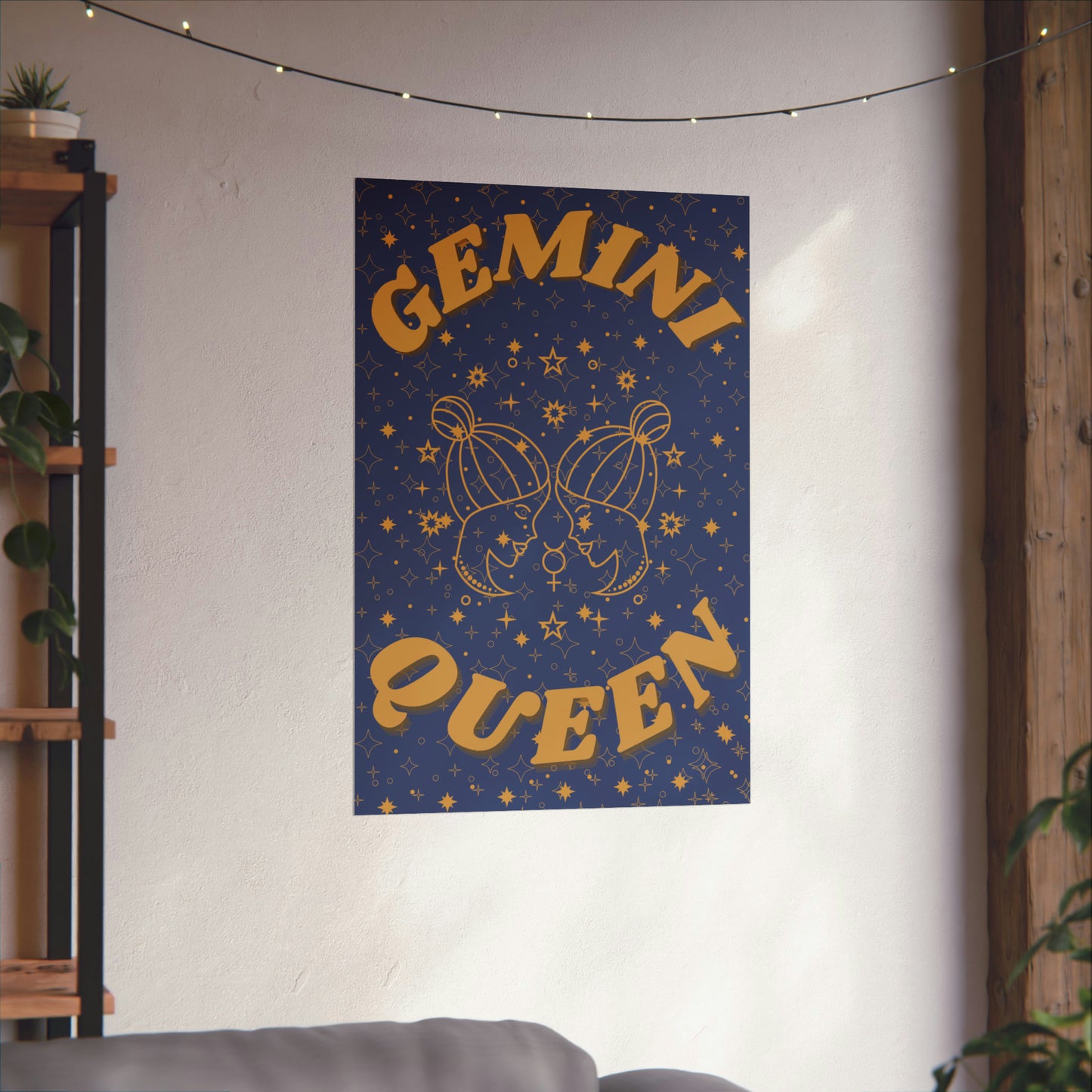 Gemini Queen Poster