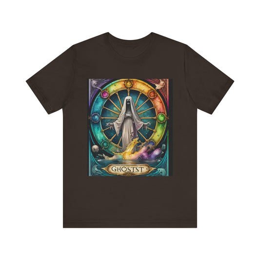 Wheel of Time Tarot Card Ghost Inspired tee