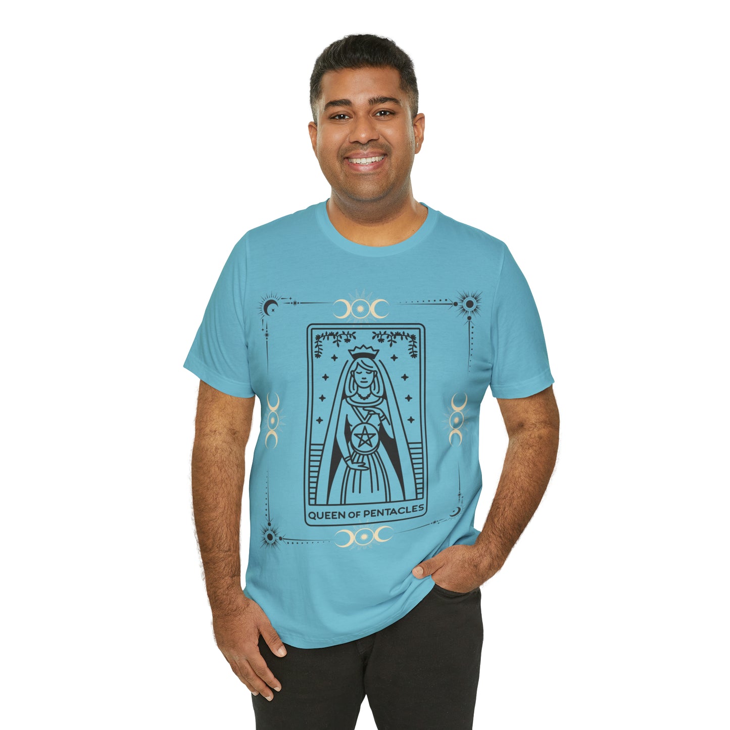 Queen of Pentacles inspired Tarot tee