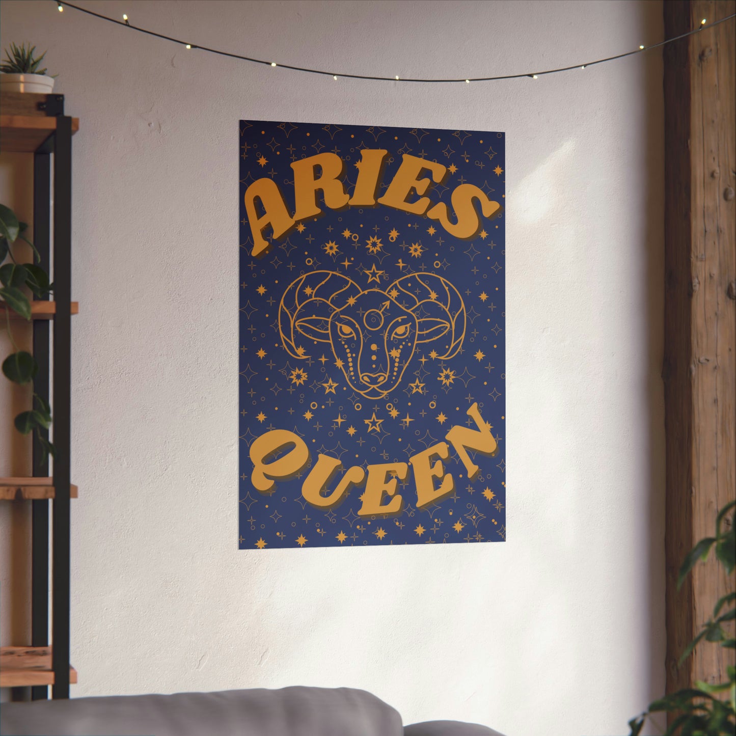 Aries Queen Poster