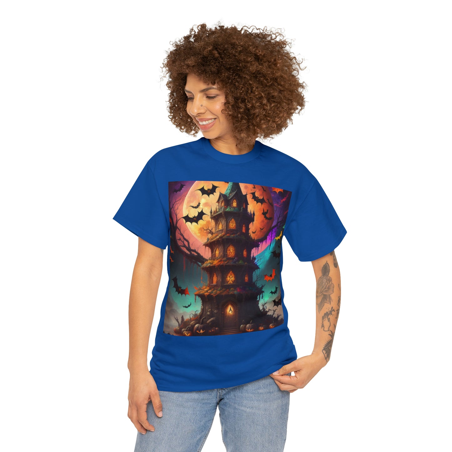 Limited Edition Halloween Tarot tee: The Tower