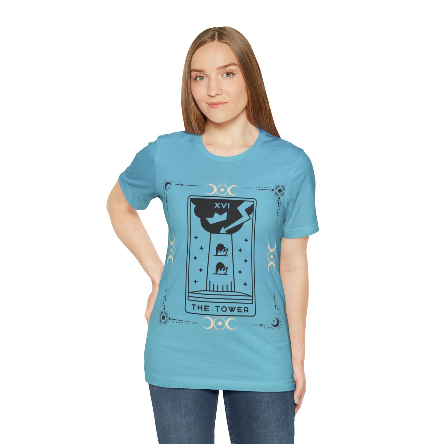 The Tower Card Tarot Inspired Tee