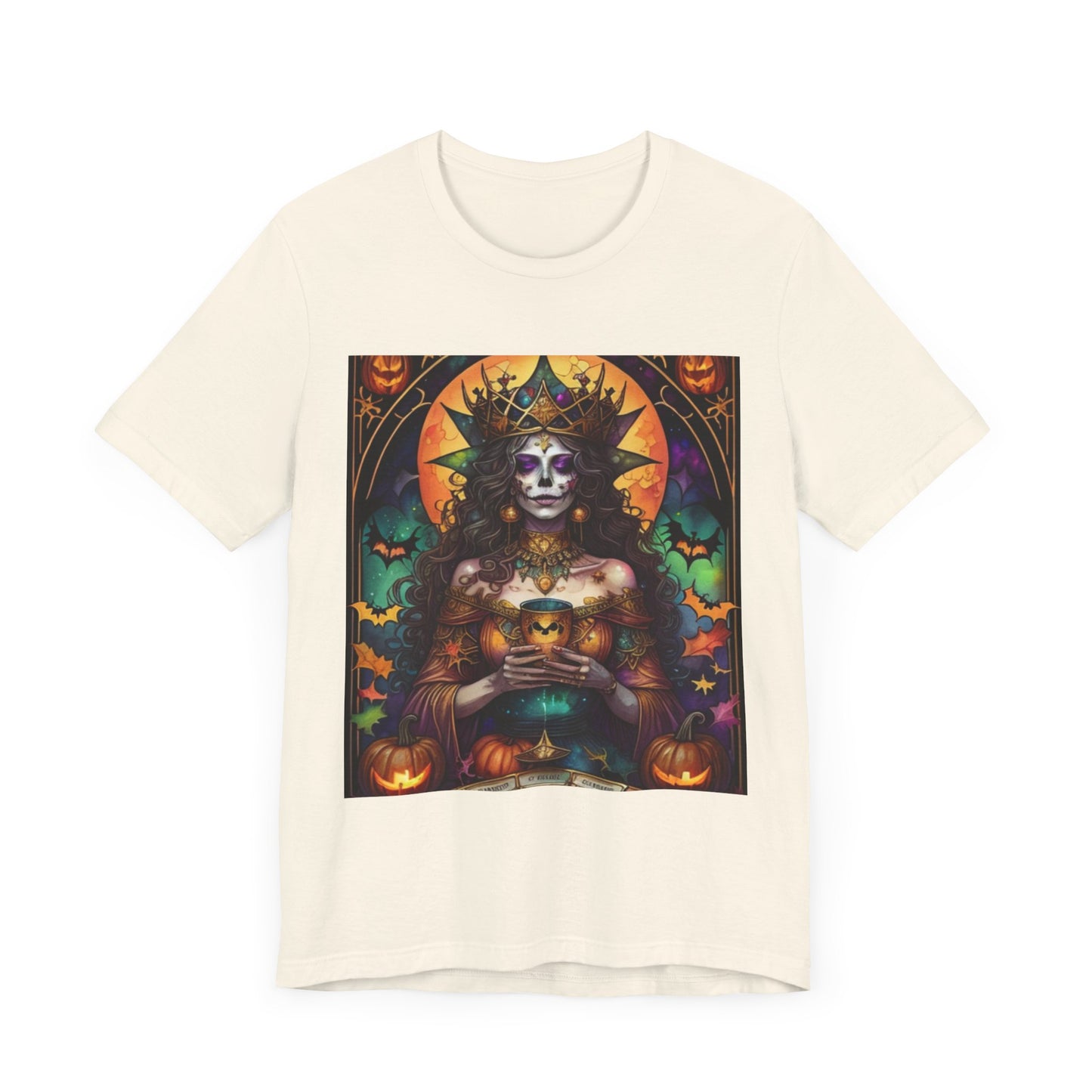 Limited Halloween Inspired Queen Of Cups Tarot T-shirt