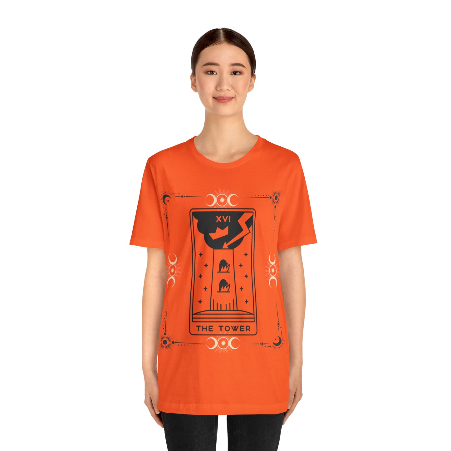 The Tower Card Tarot Inspired Tee