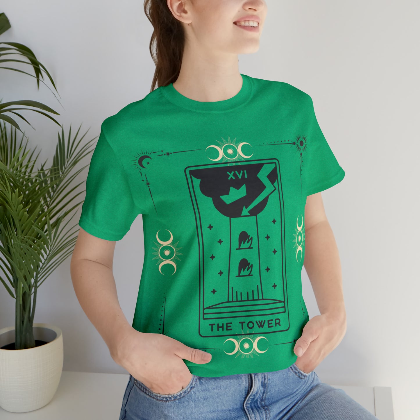 The Tower Card Tarot Inspired Tee