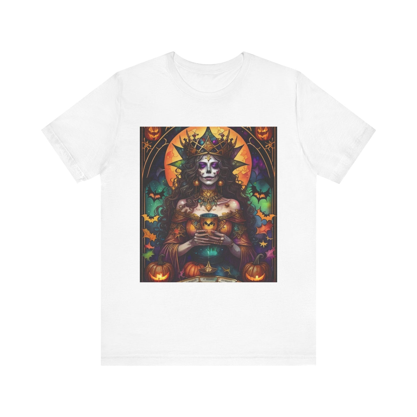 Limited Halloween Inspired Queen Of Cups Tarot T-shirt