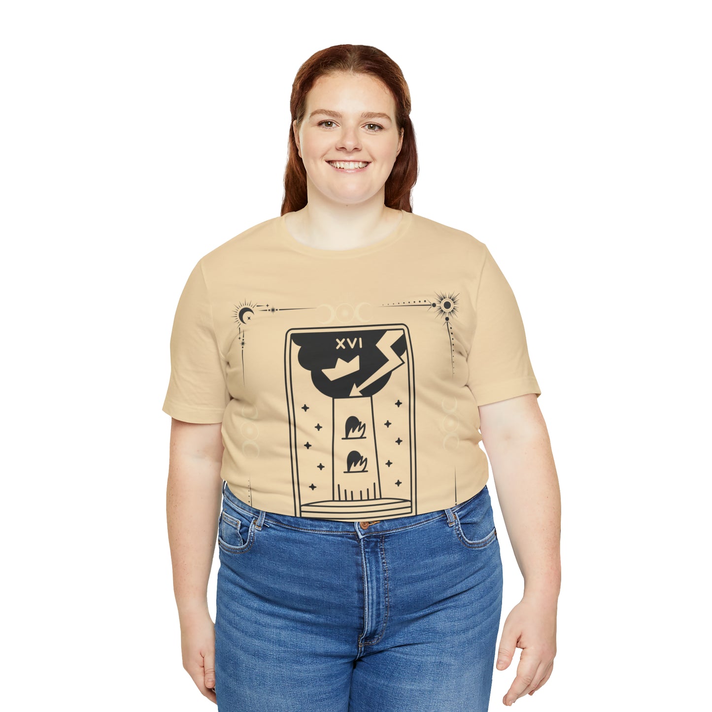 The Tower Card Tarot Inspired Tee