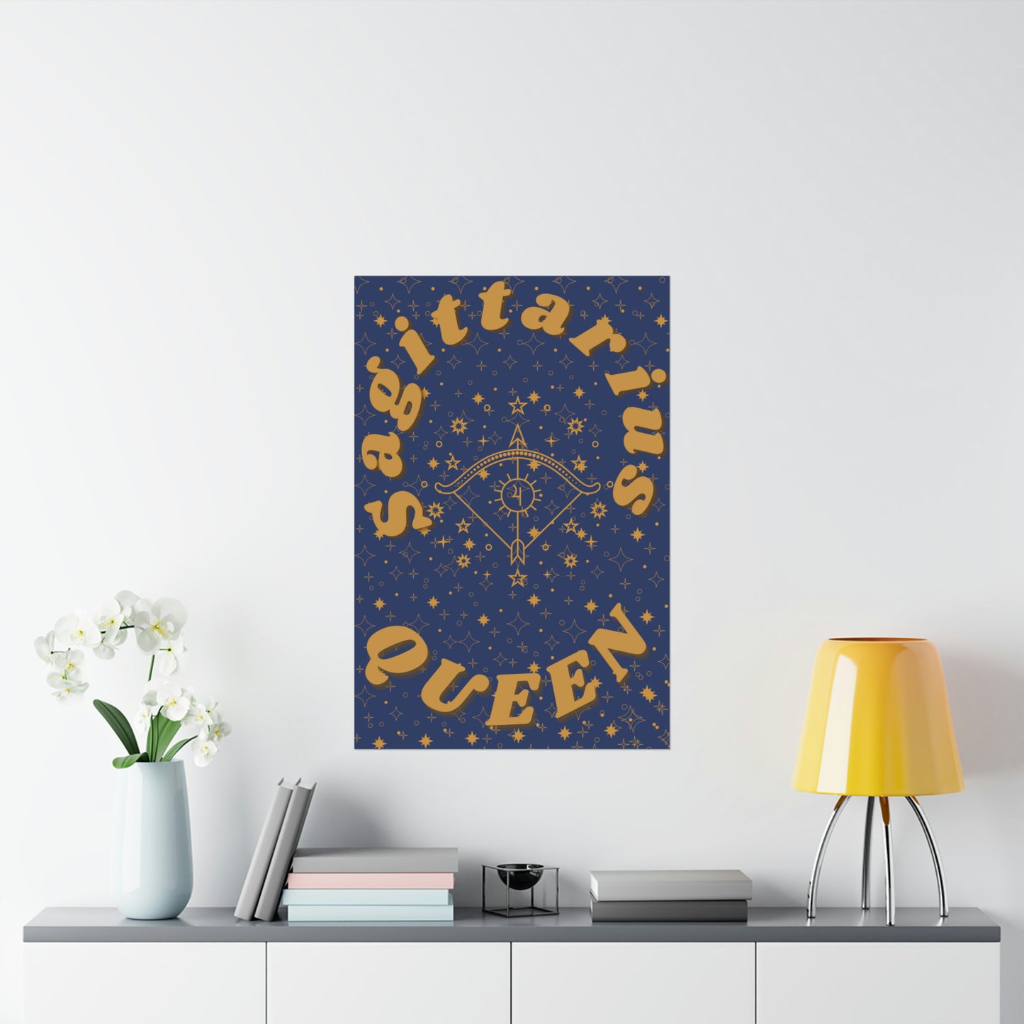 Sagittarius Queen Poster