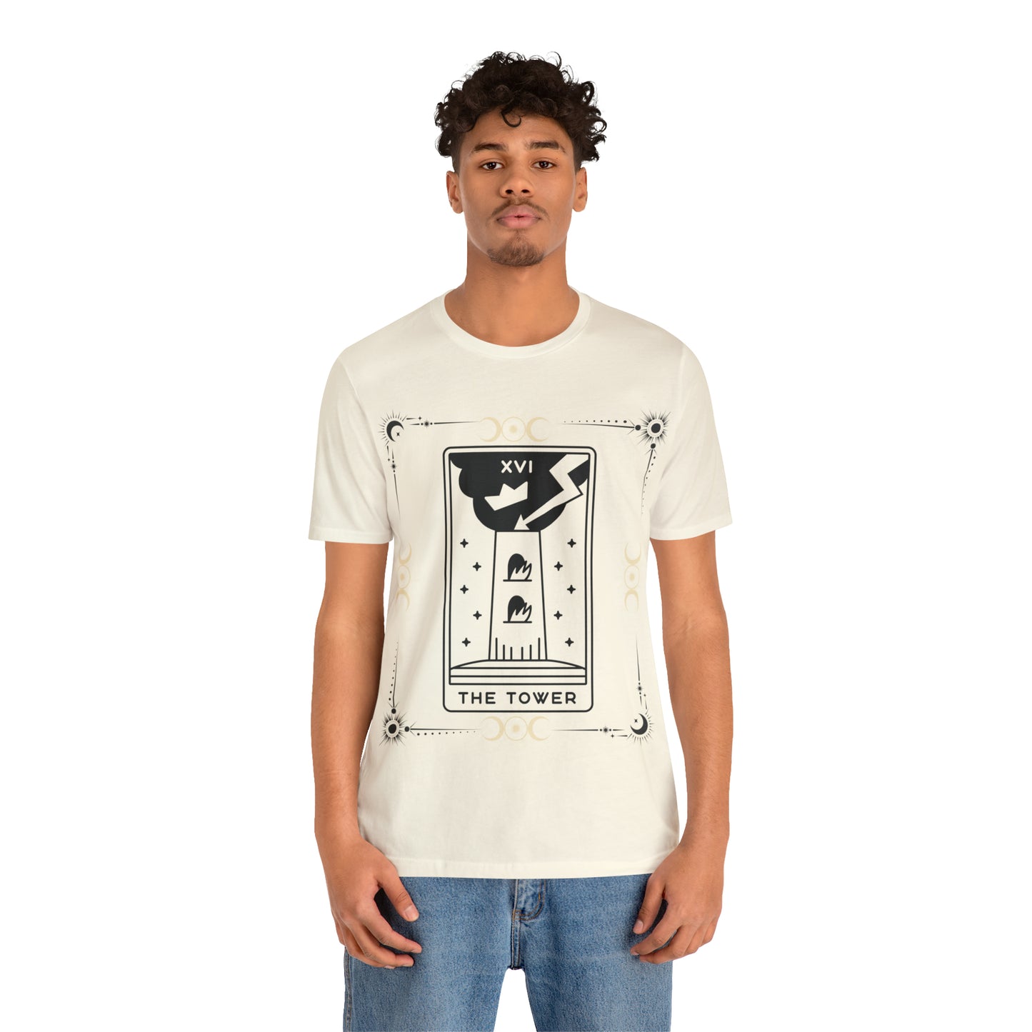 The Tower Card Tarot Inspired Tee