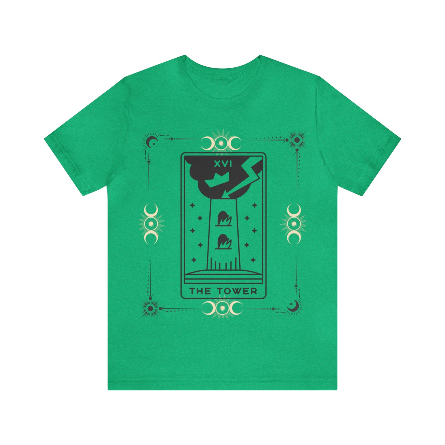 The Tower Card Tarot Inspired Tee