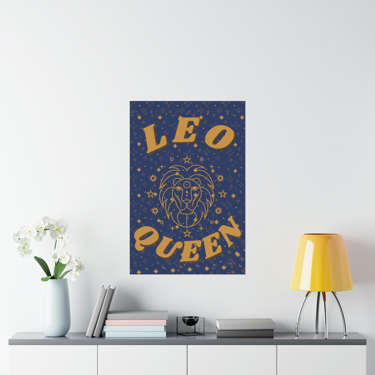 Leo Queen Poster