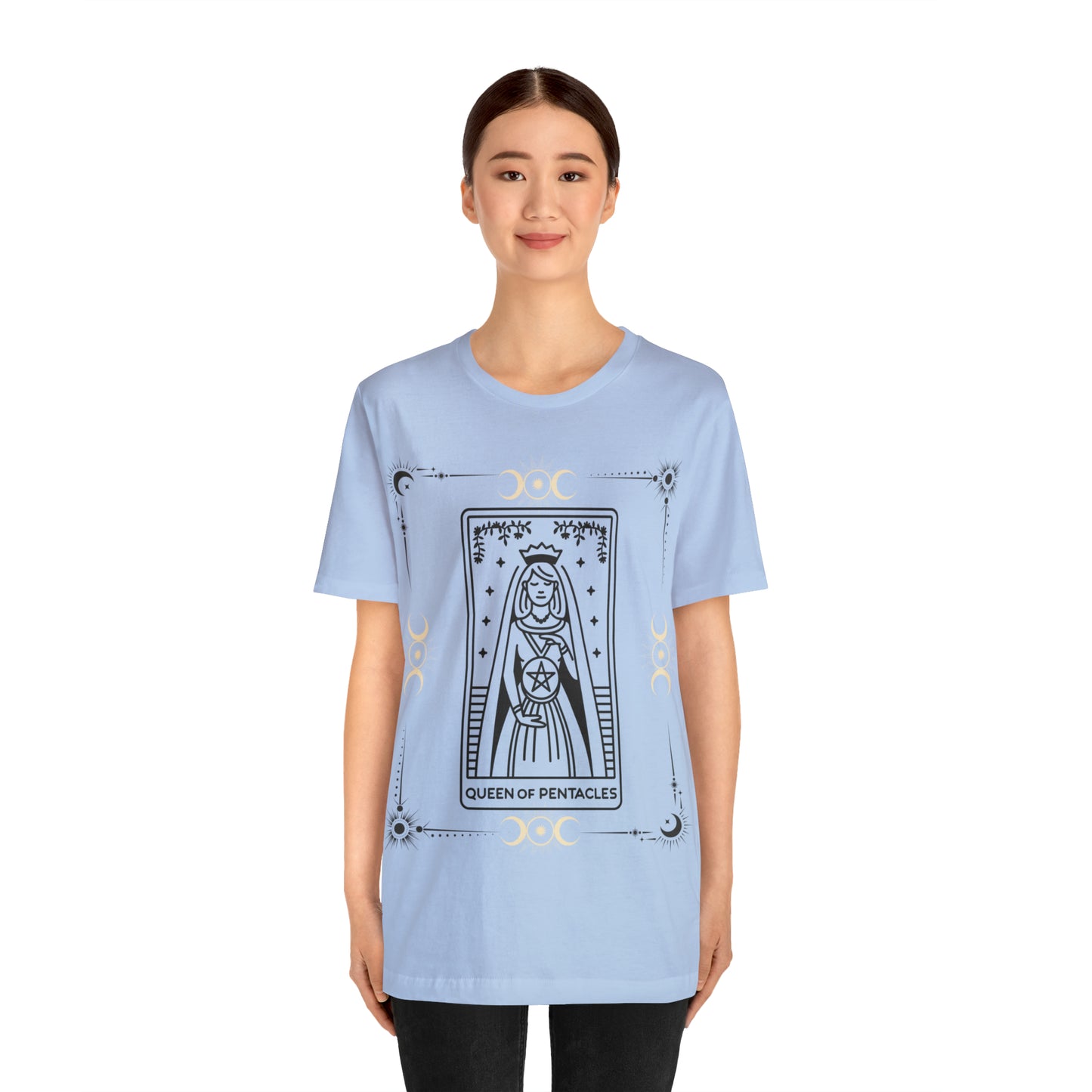 Queen of Pentacles inspired Tarot tee