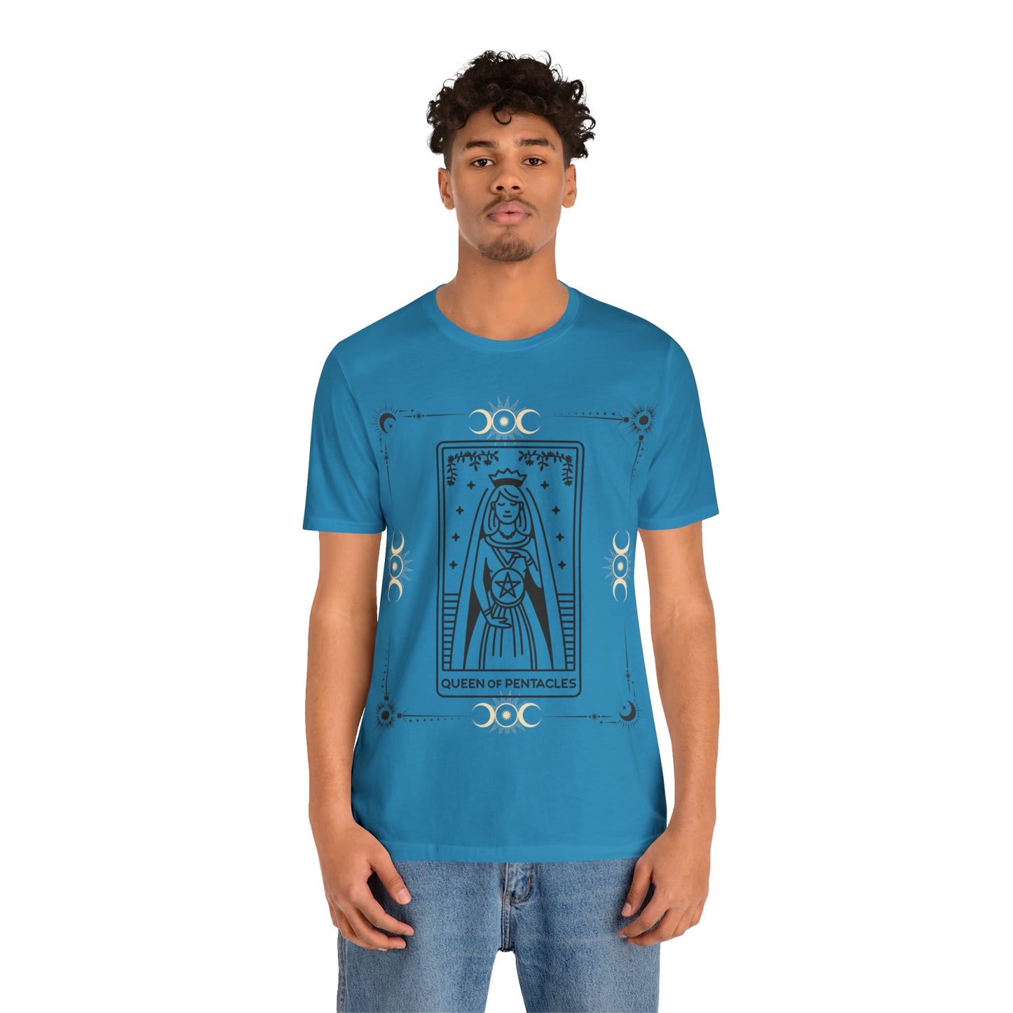 Queen of Pentacles inspired Tarot tee