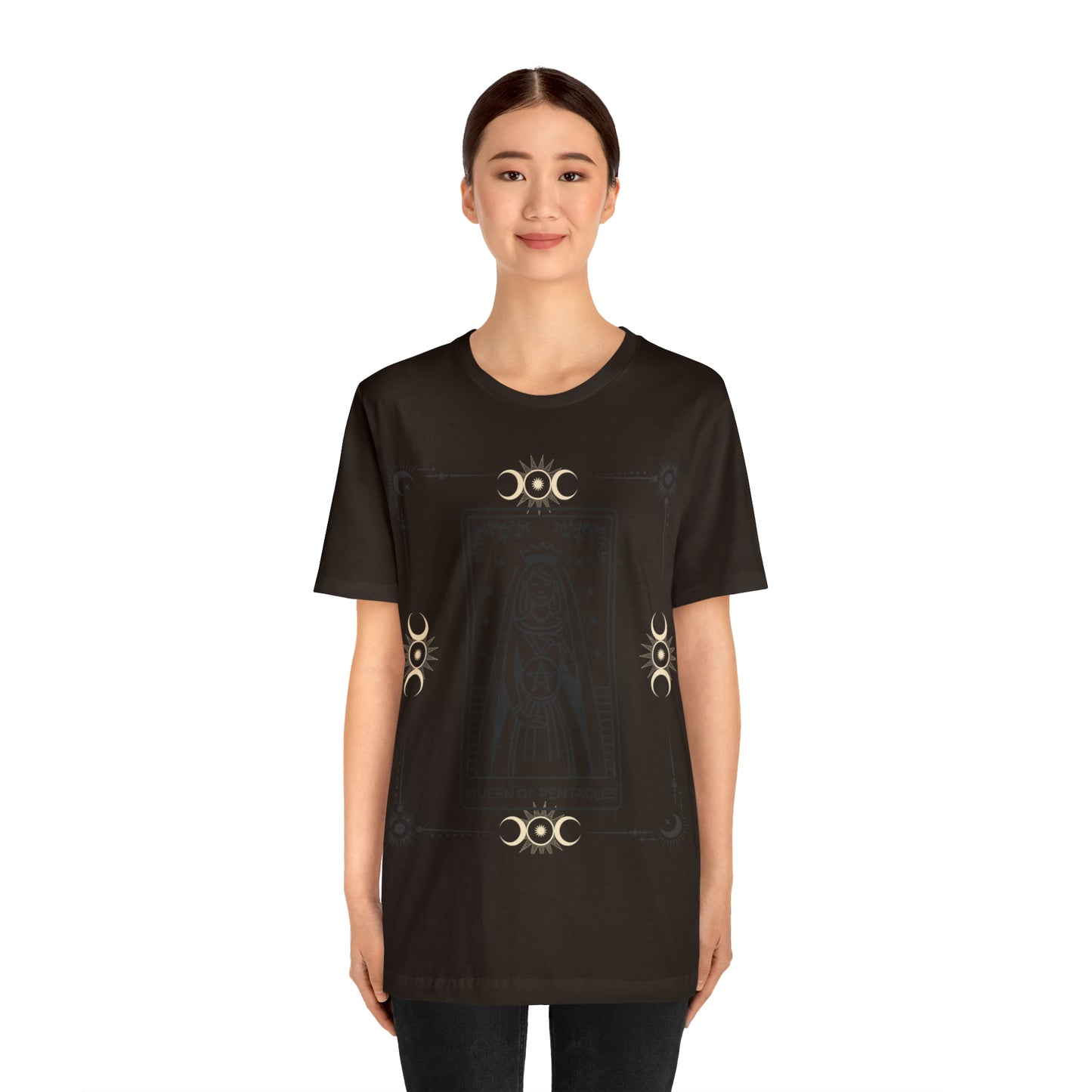 Queen of Pentacles inspired Tarot tee