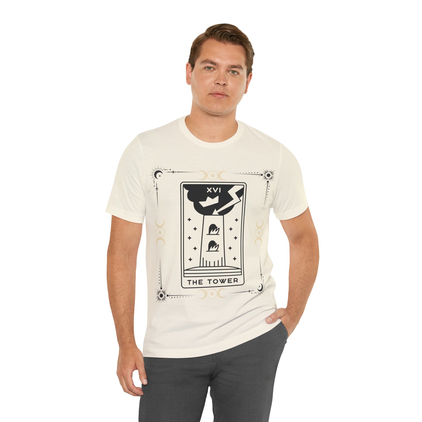 The Tower Card Tarot Inspired Tee