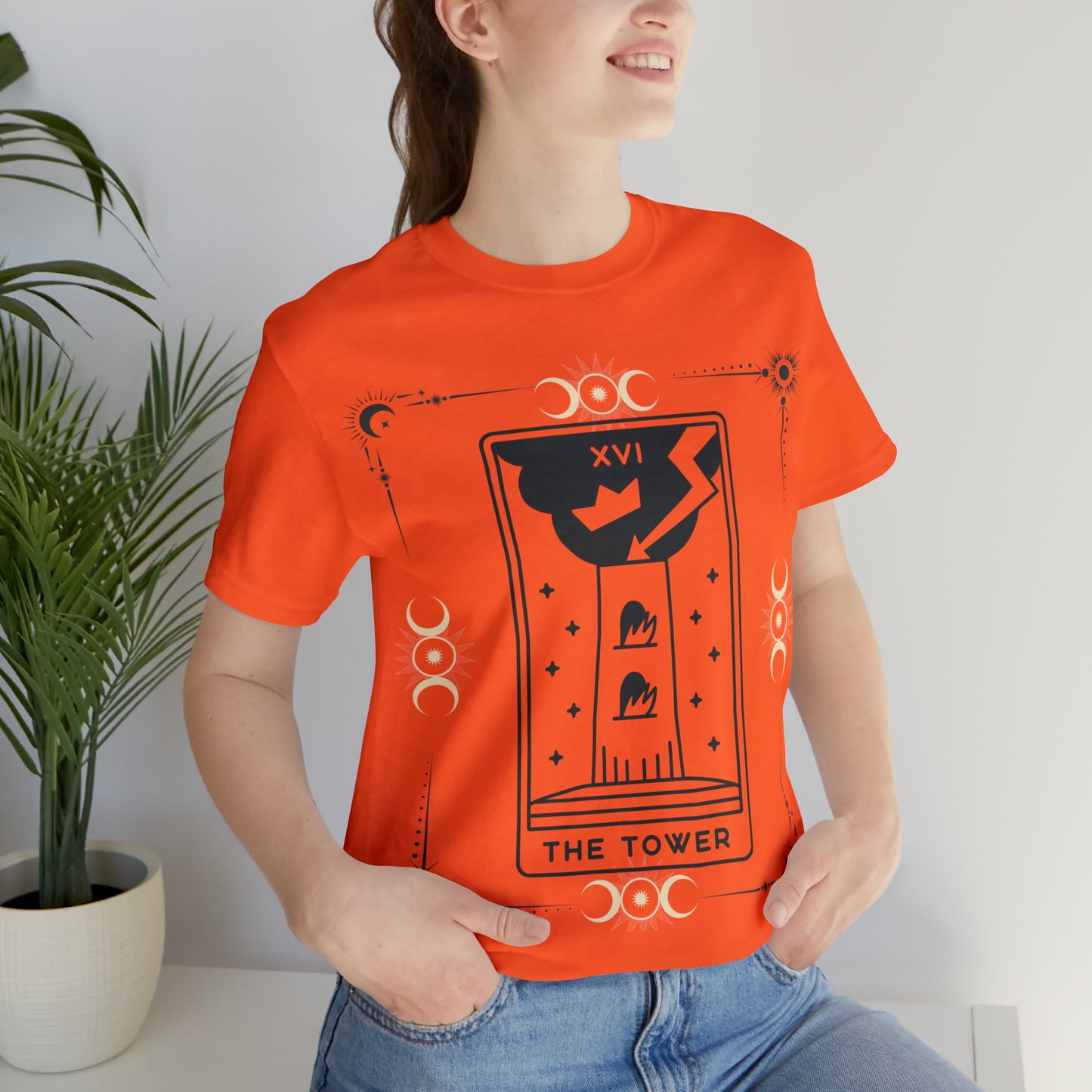 The Tower Card Tarot Inspired Tee